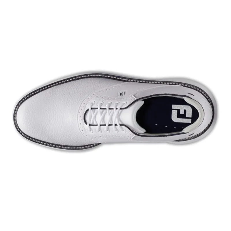 FOOTJOY Traditions Men's Spikeless Shoes (White)