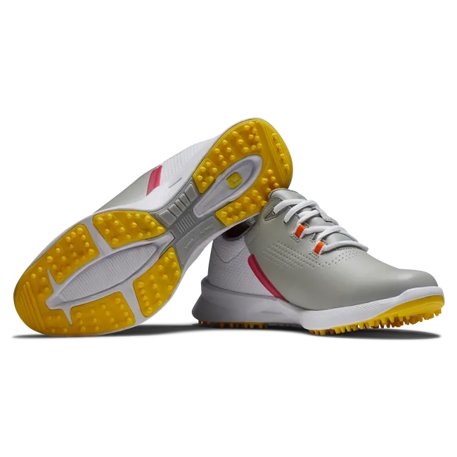 FootJoy Women's Fuel Golf Shoes- Grey/White