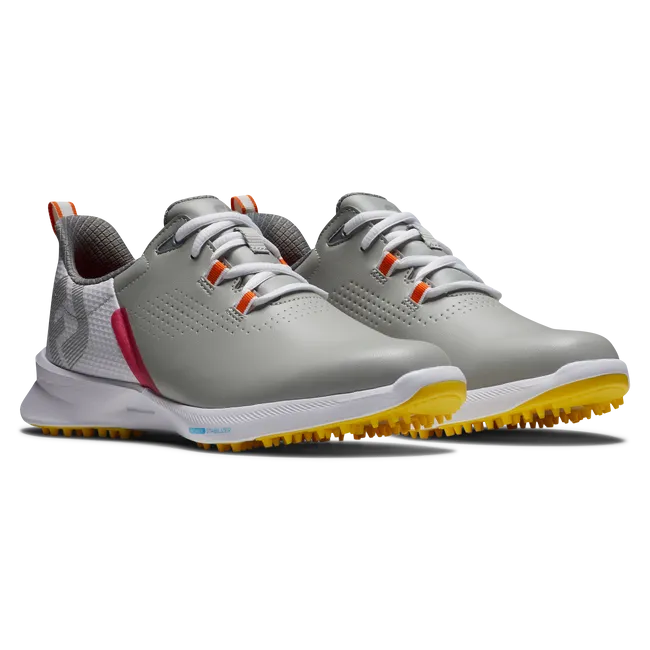 FootJoy Women's Fuel Golf Shoes- Grey/White