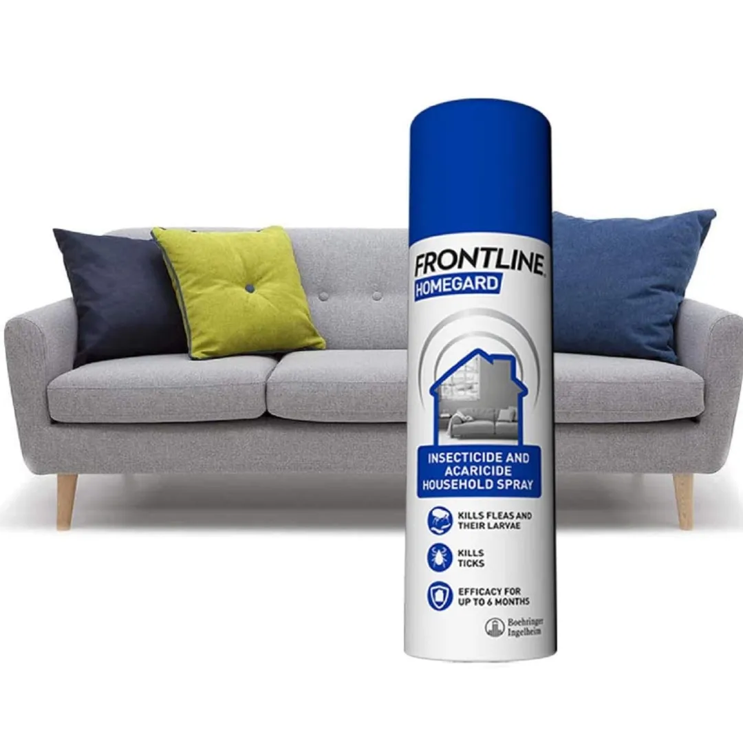 FRONTLINE Homegard Flea Spray For The Home  Household Flea Spray 500ml (T)