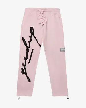 GEEDUP SIGNATURE TRACKPANTS PINK BLACK (NEW)