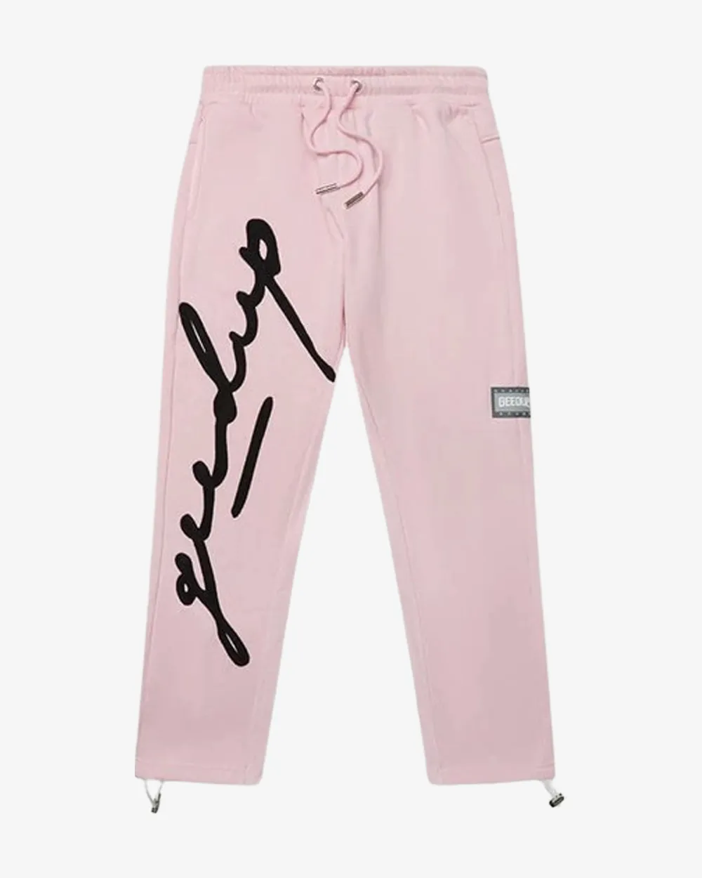 GEEDUP SIGNATURE TRACKPANTS PINK BLACK (NEW)