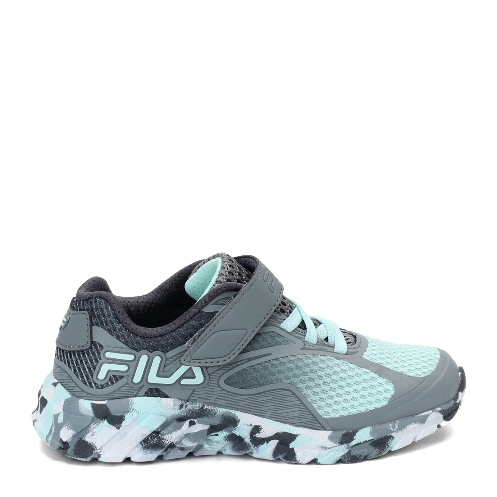 Girl's Fila, Primeforce 4 Strap Sneaker - Little Kid