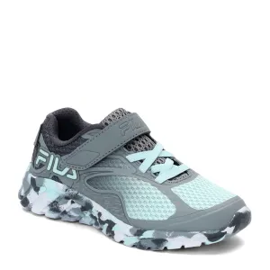 Girl's Fila, Primeforce 4 Strap Sneaker - Little Kid