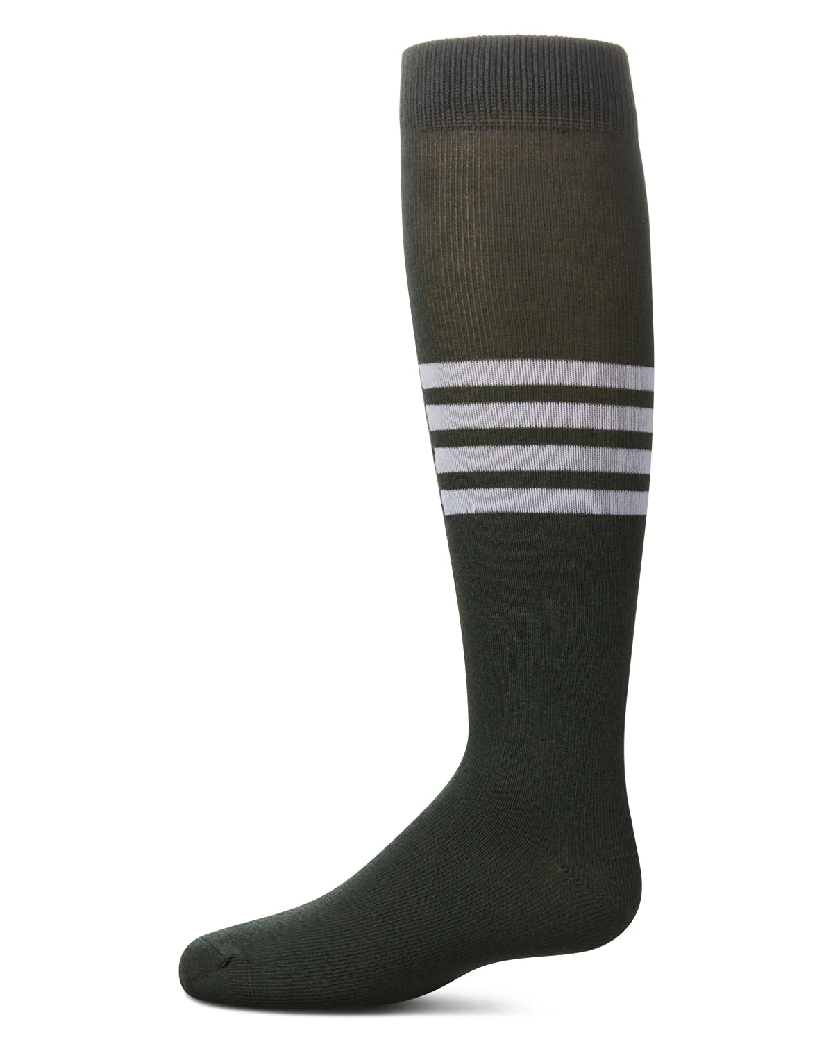 Girls' Triple Half Stripe Knee High Socks