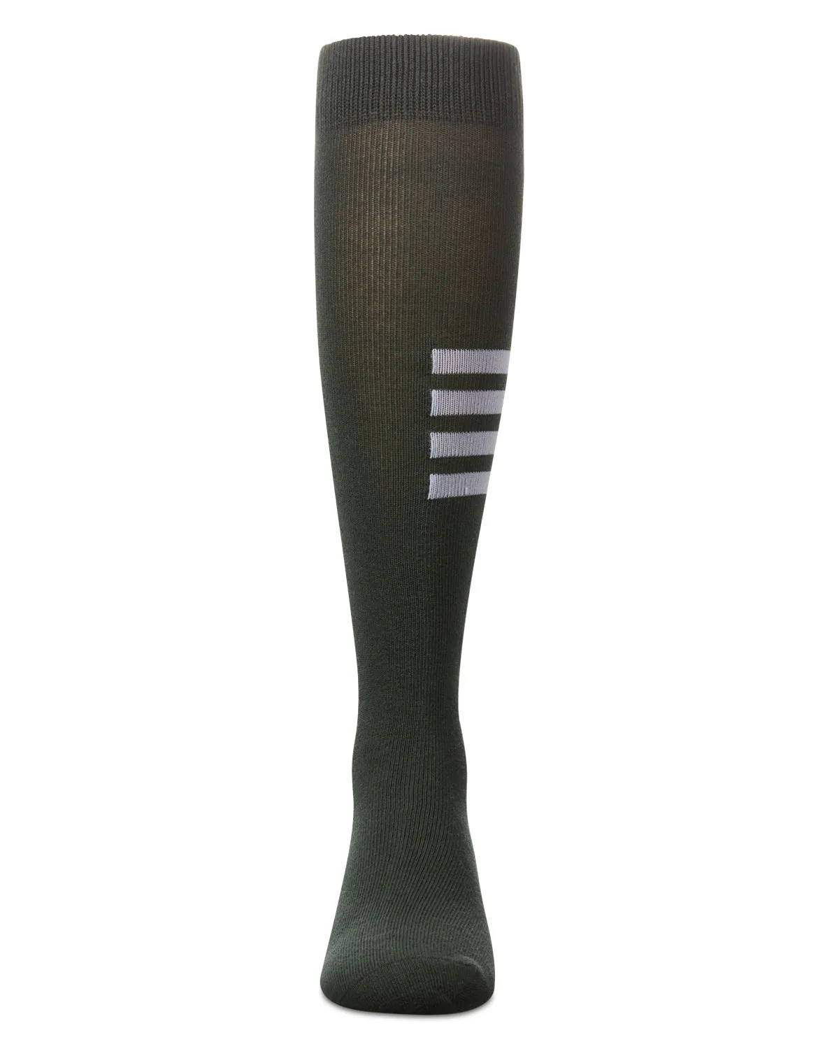 Girls' Triple Half Stripe Knee High Socks