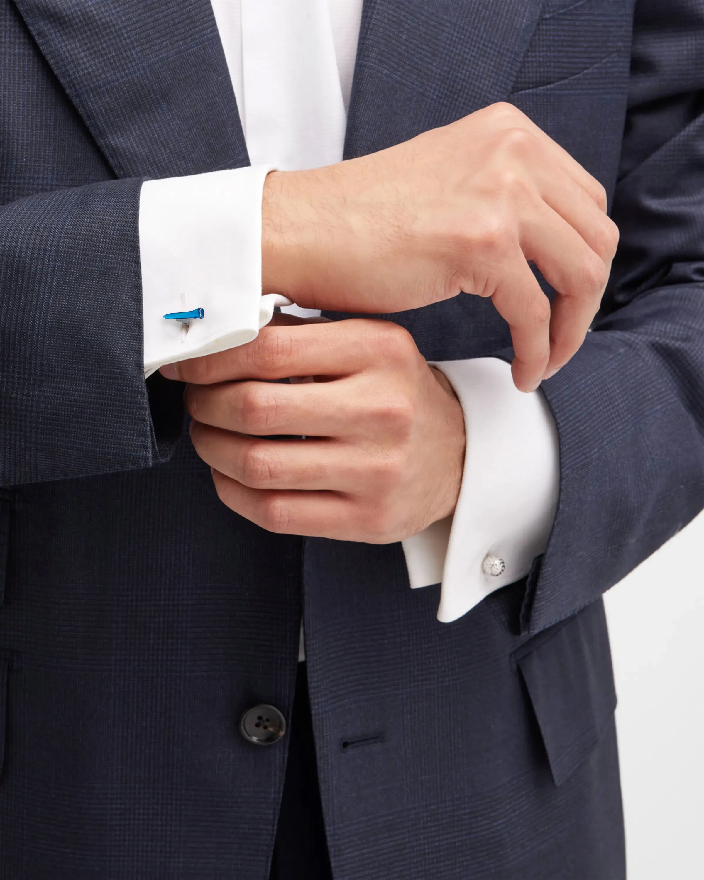 Golf Ball and Tee SterlingCufflinks