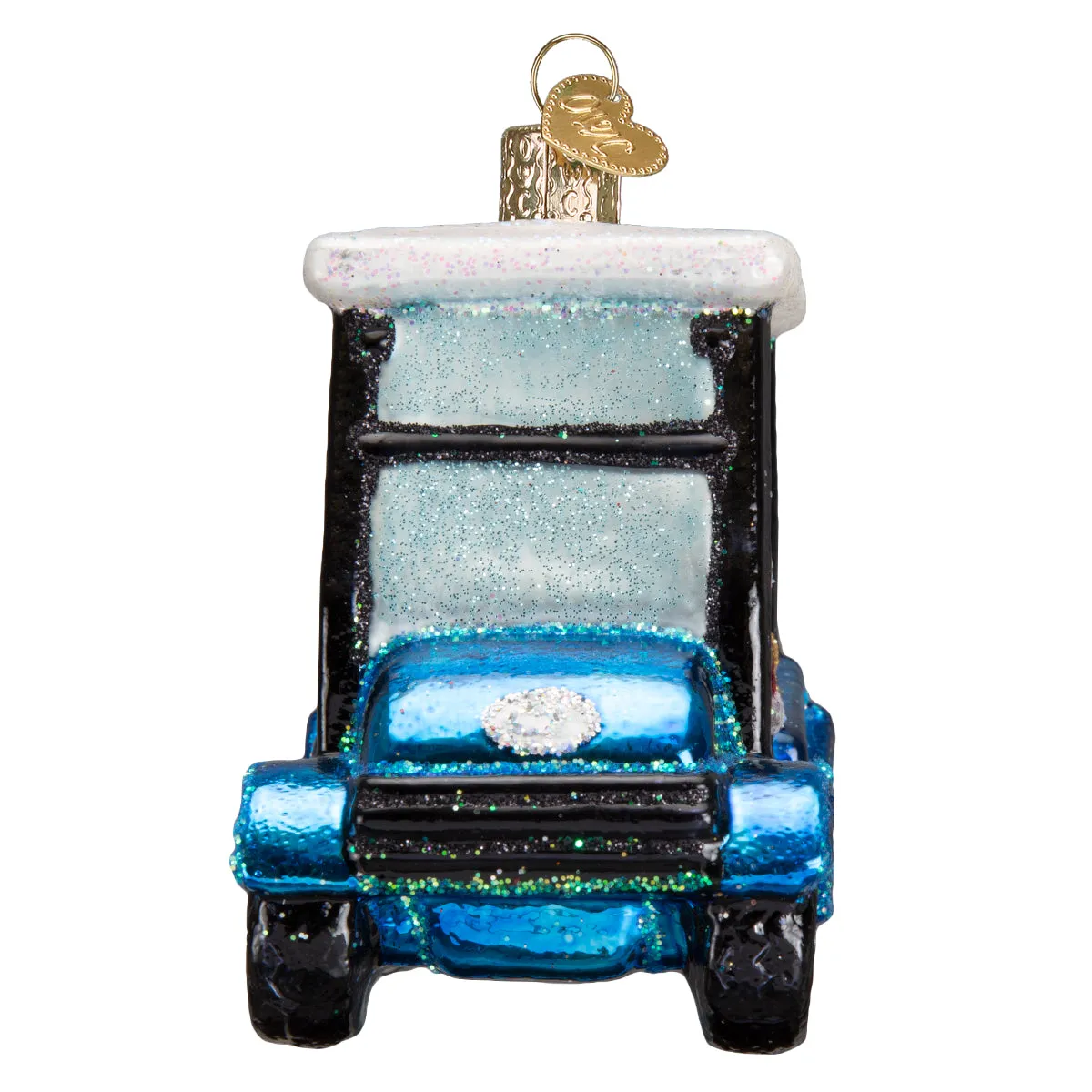 Golf Cart Santa