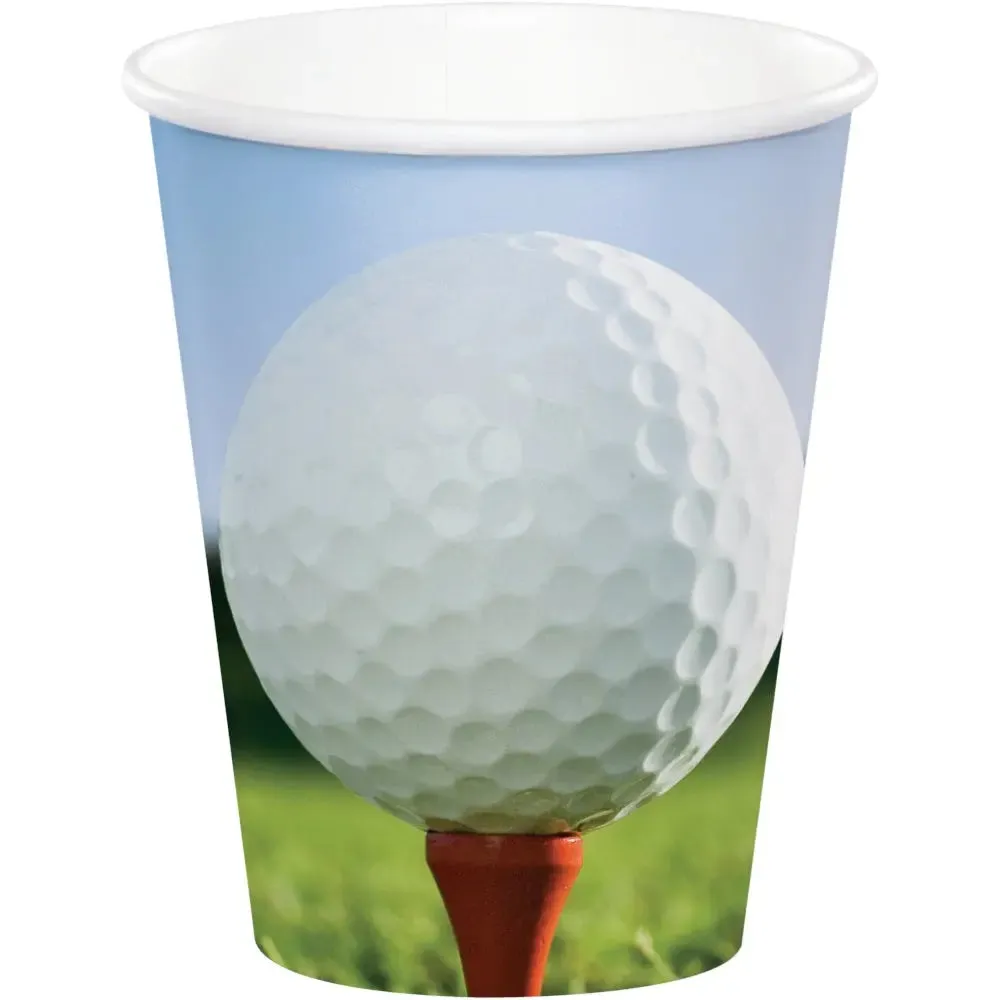 Golf Fanatic Cups - 8 Pkt