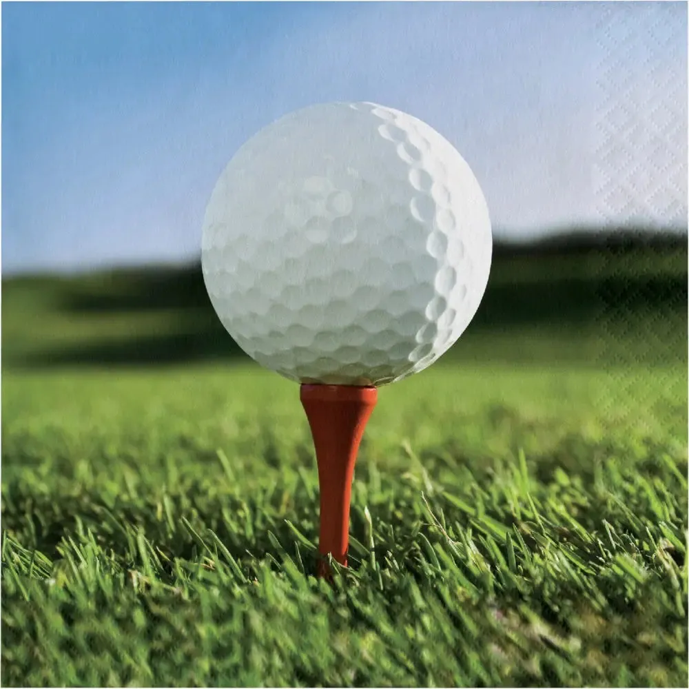 Golf Fanatic Napkins - Lunch 18 Pkt