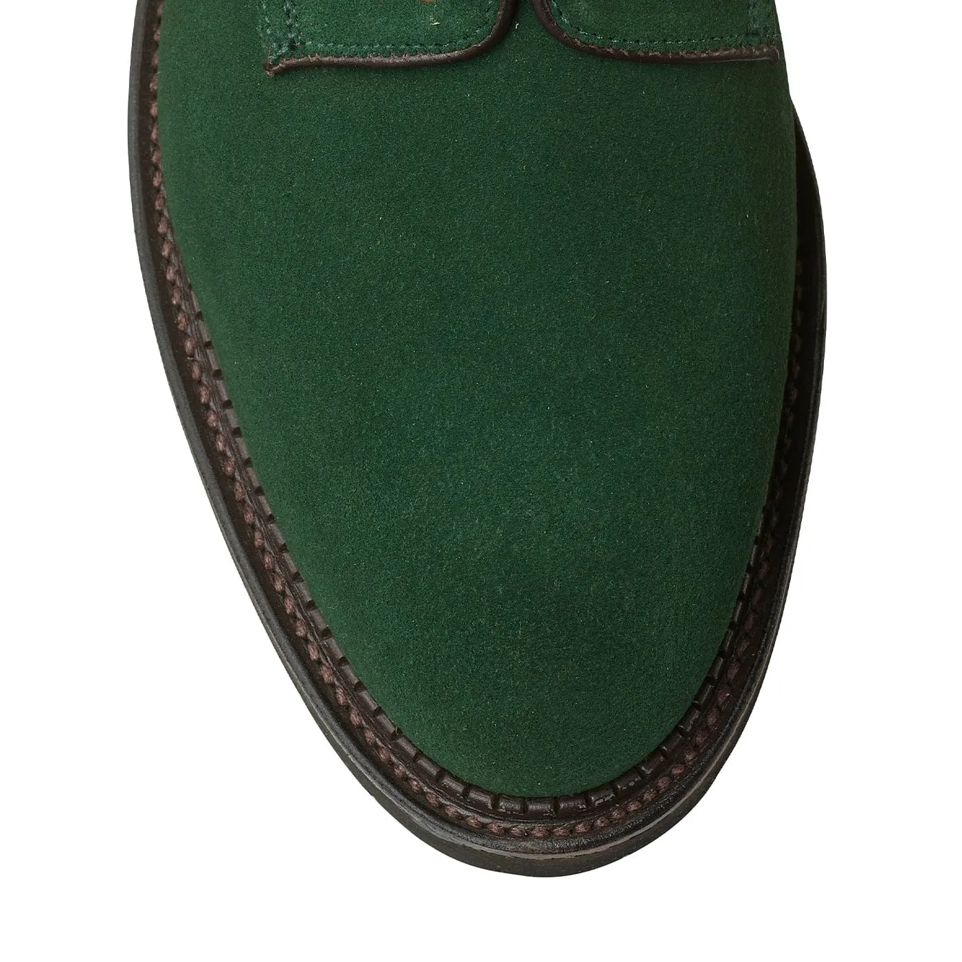 Grasmere Bottle Green Suede