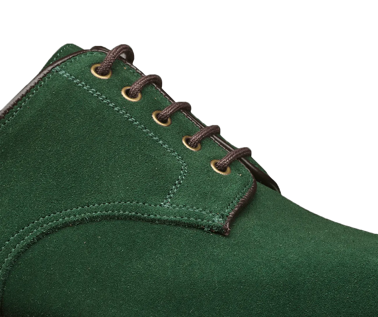 Grasmere Bottle Green Suede