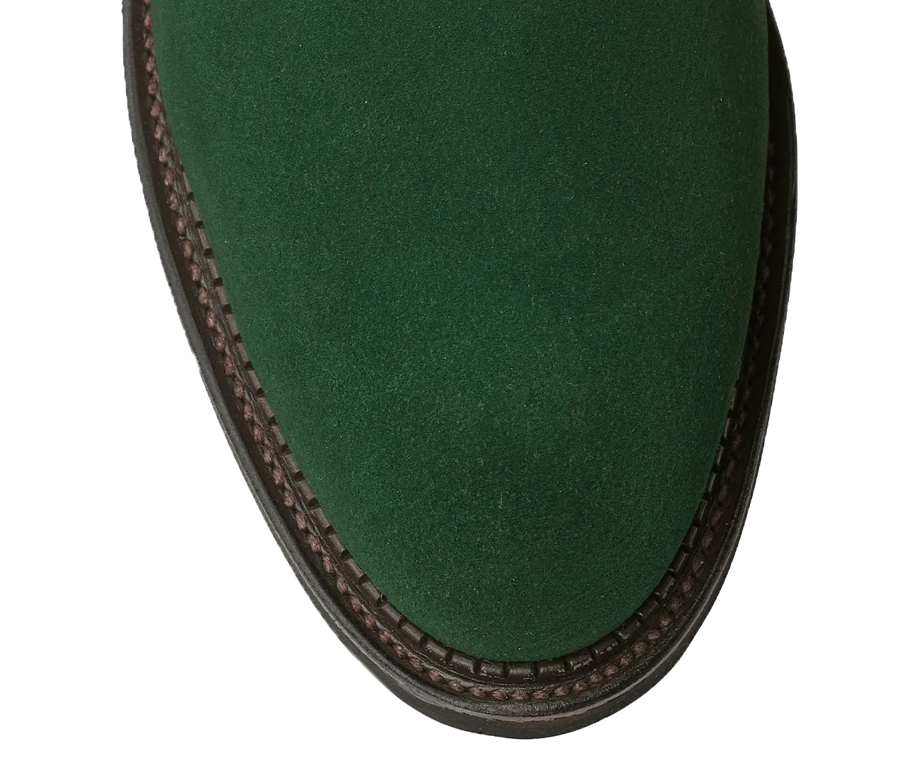 Grasmere Bottle Green Suede