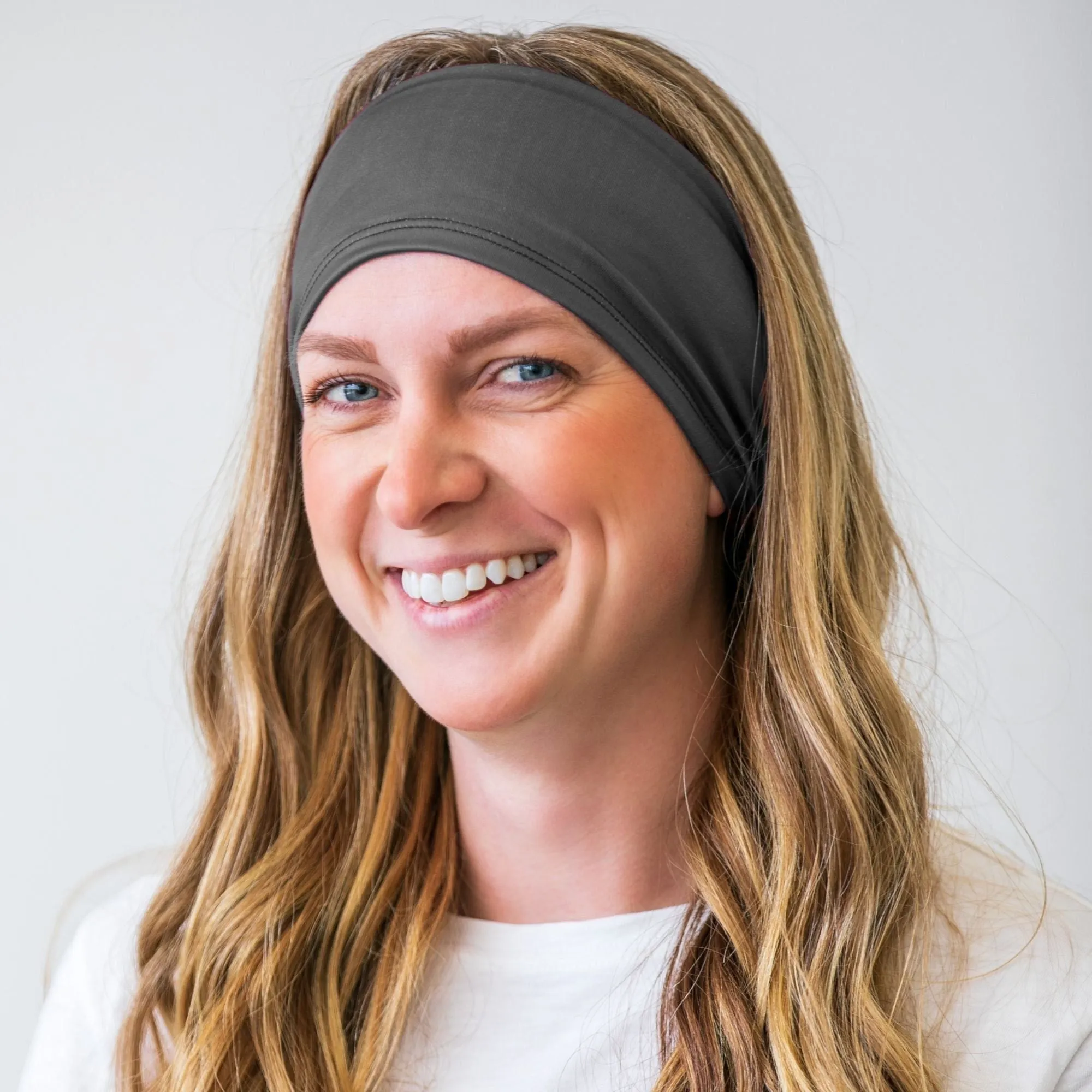 Gray Performance Headband