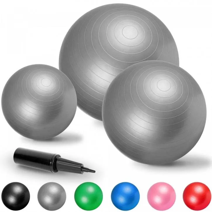 Gym Ball Fitness Ball 55cm - Grey