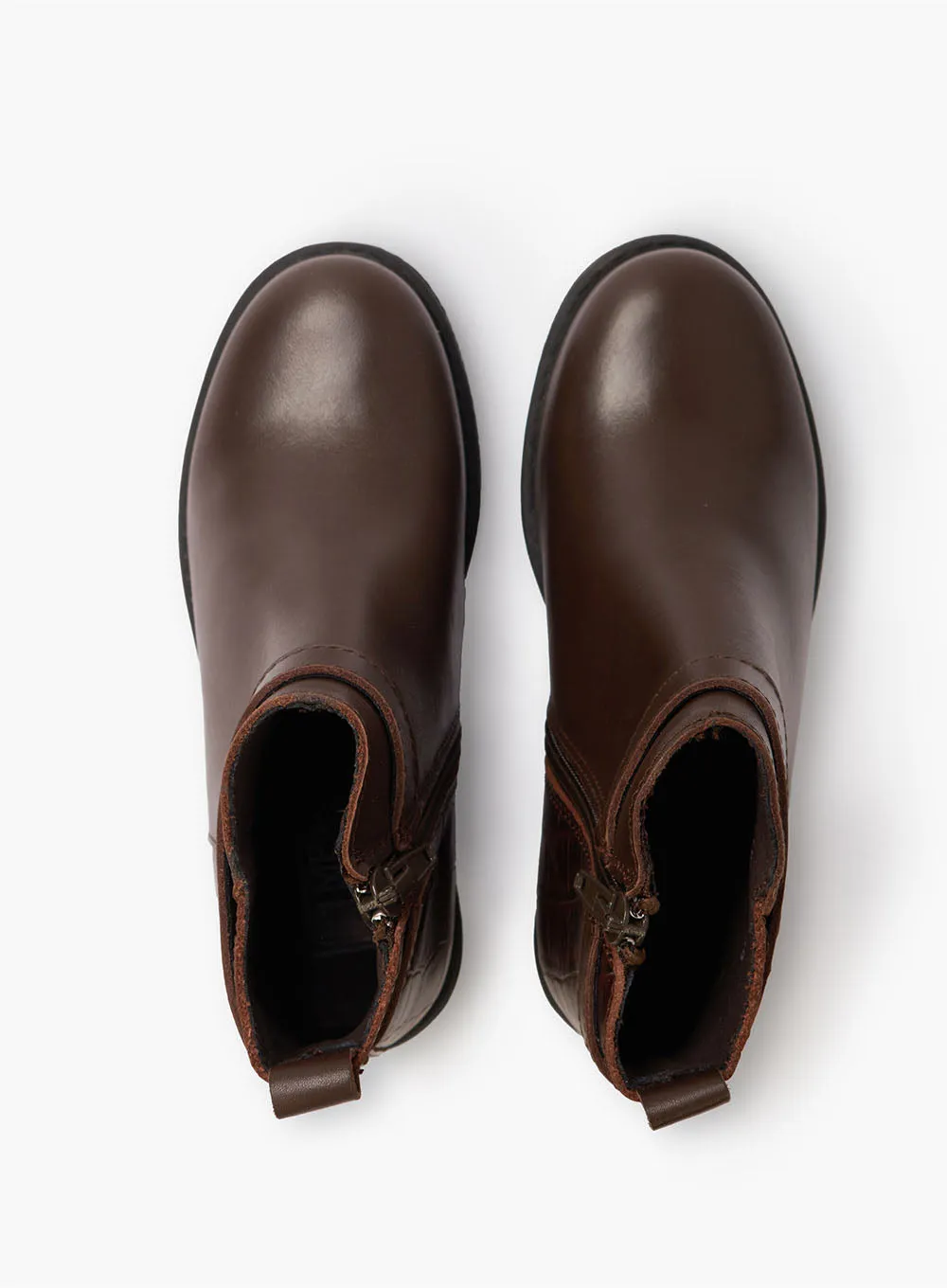 Hampton Classics Abington Boots in Brown Print