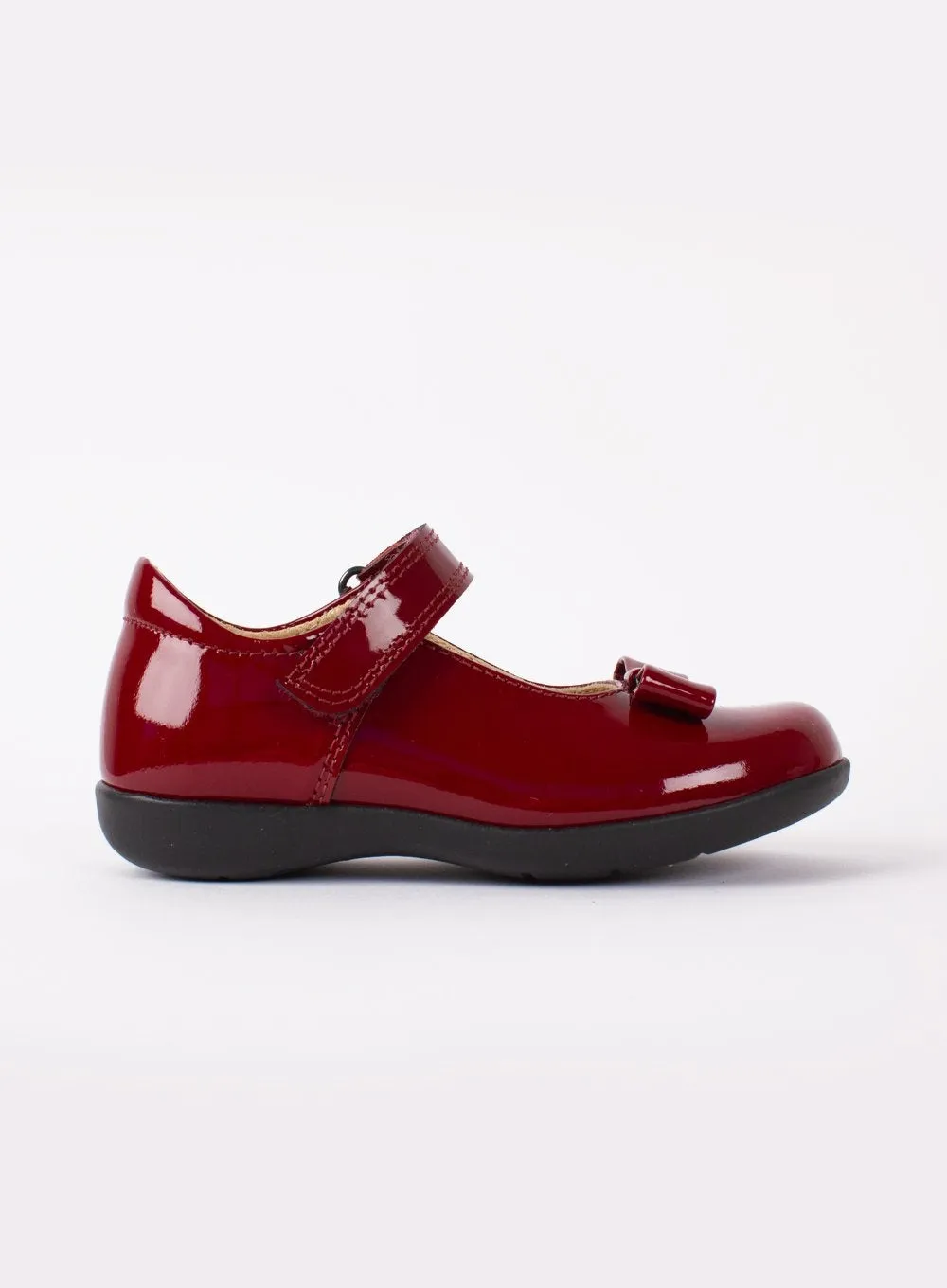 Hampton Classics Elsa Shoes in Burgundy Patent