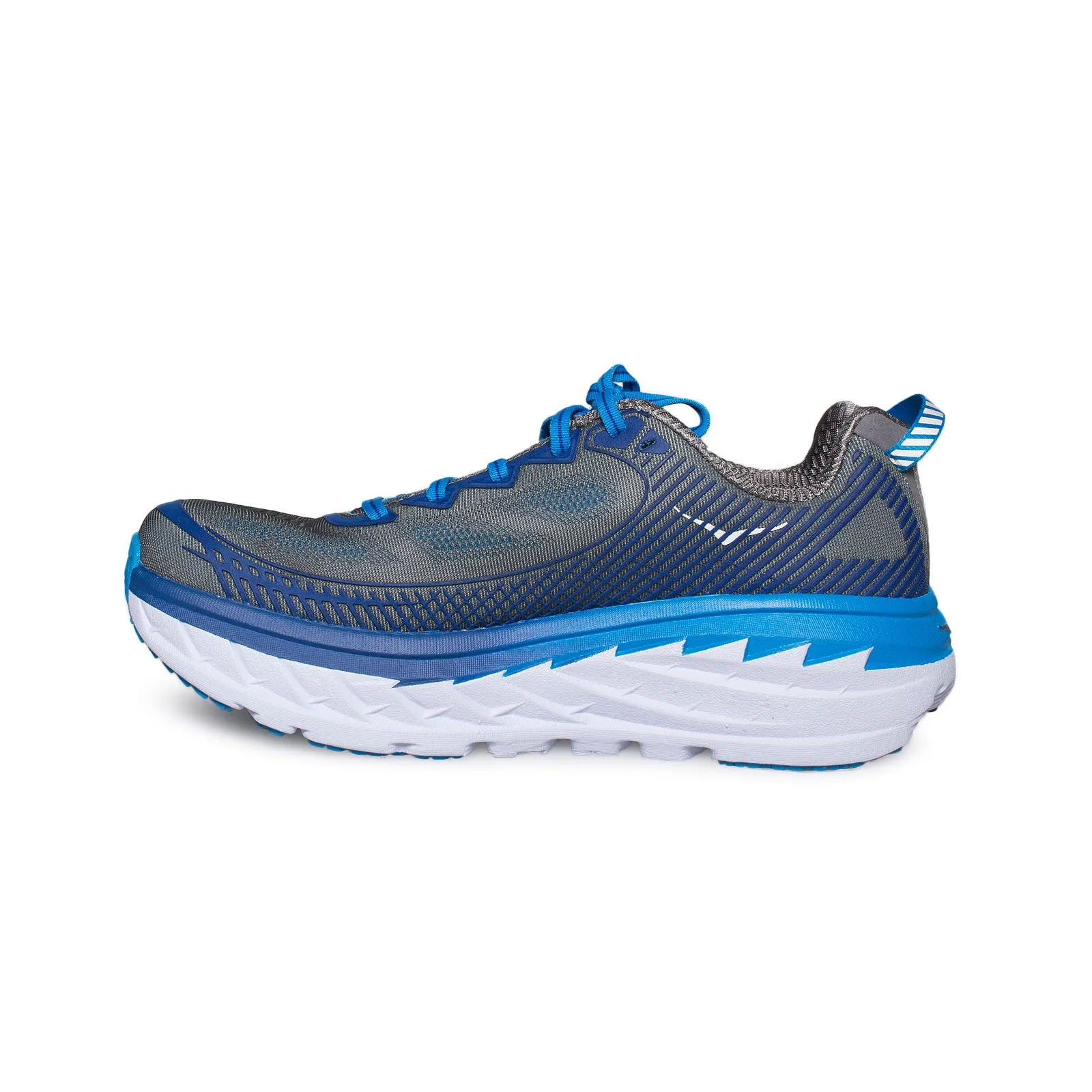 Hoka One One Bondi 5 Charcoal Grey / True Blue Running Shoes  - Men's