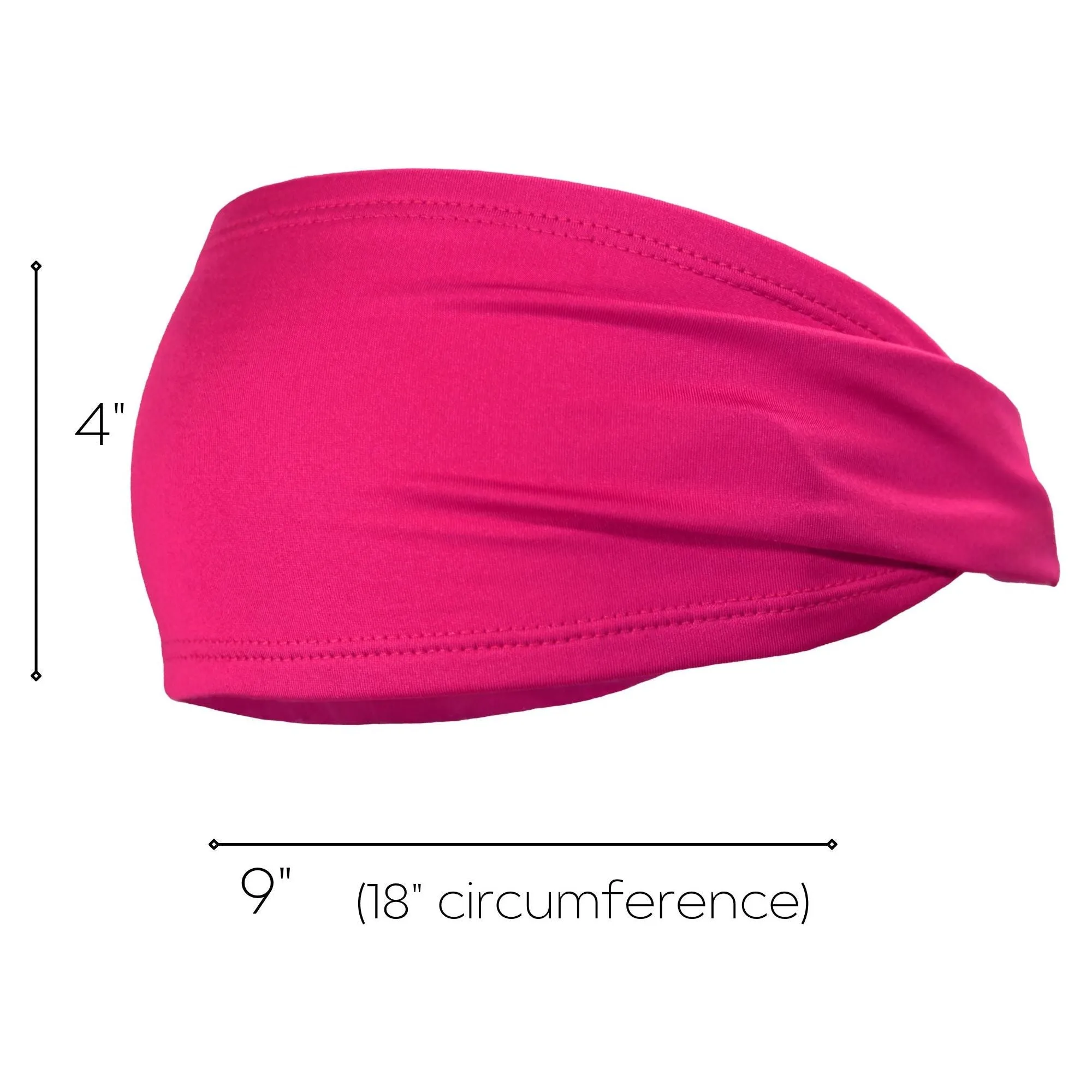 Hot Pink Performance Headband