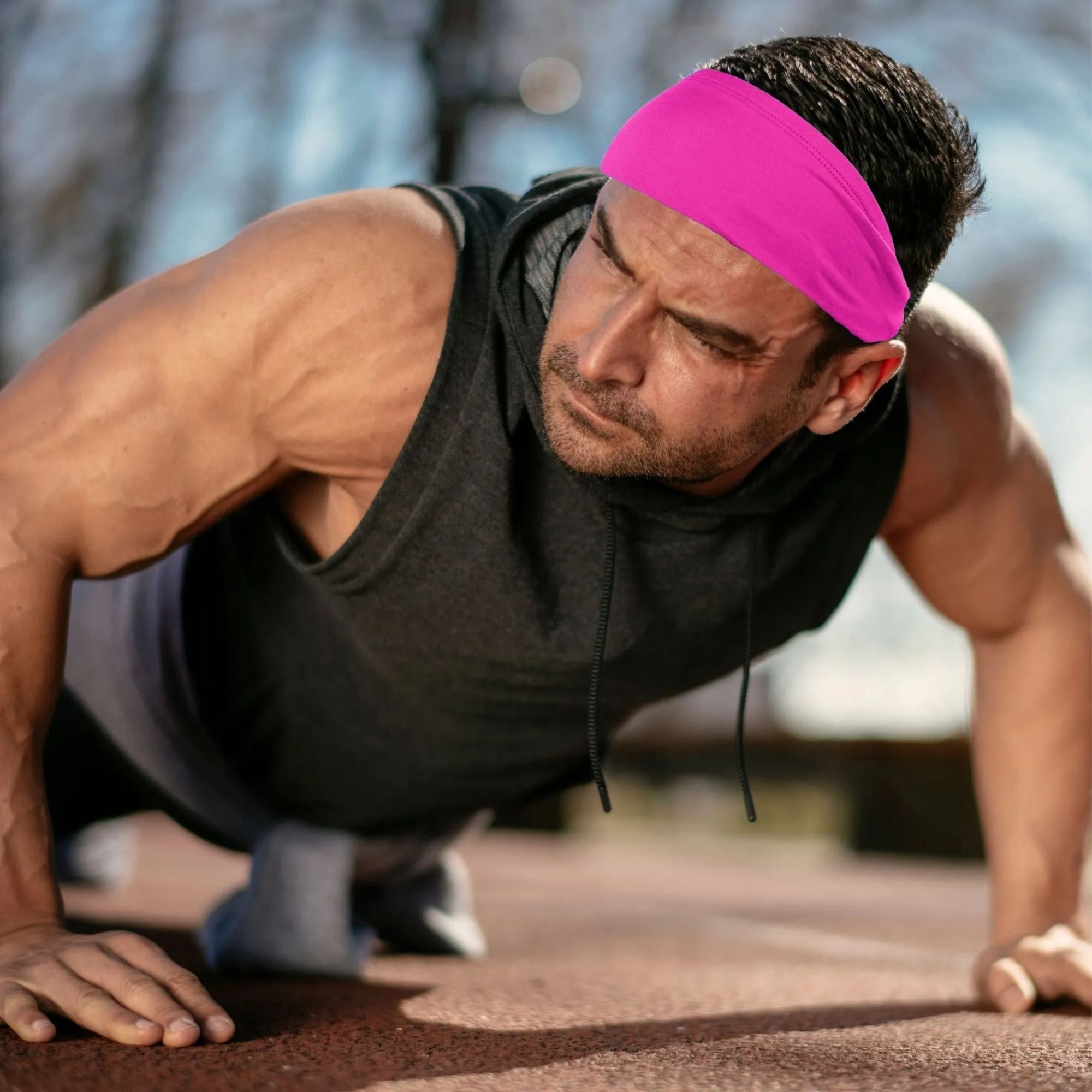 Hot Pink Performance Headband