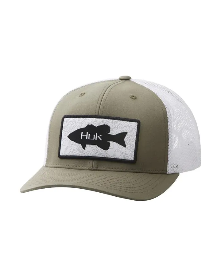 Huk Topo Trucker Unisex Hat