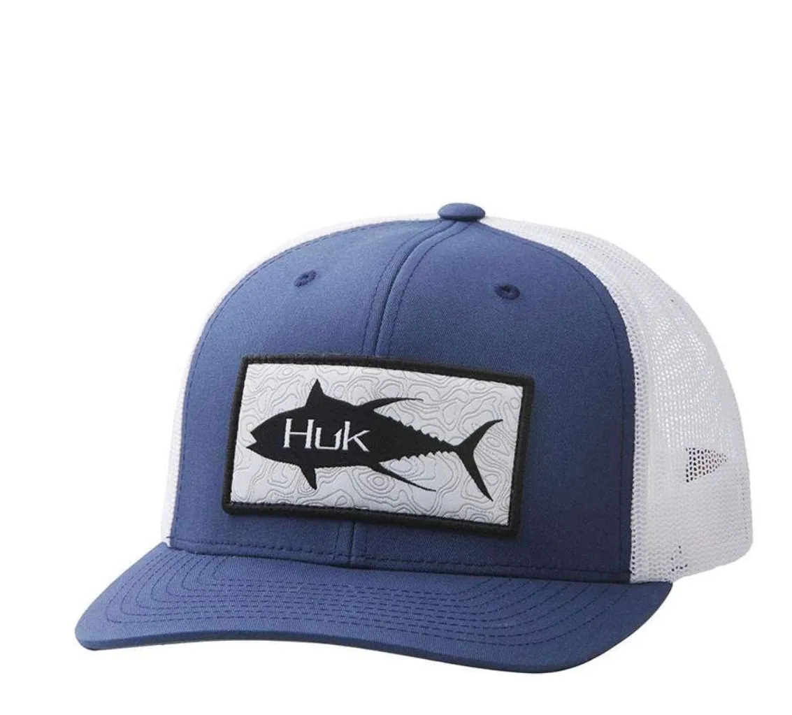 Huk Topo Trucker Unisex Hat