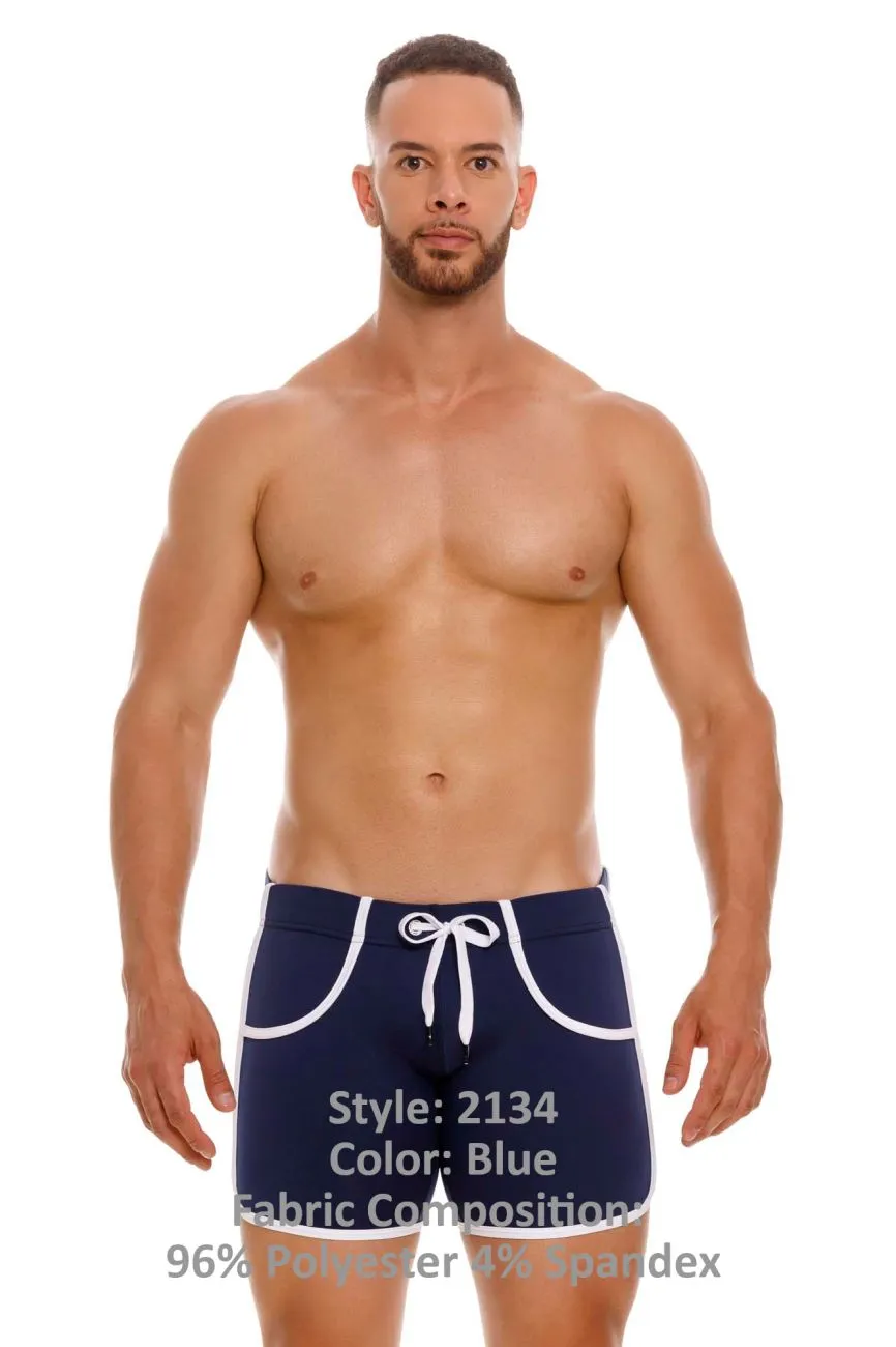 JOR 2134 Wimbledon Athletic Shorts Color Blue