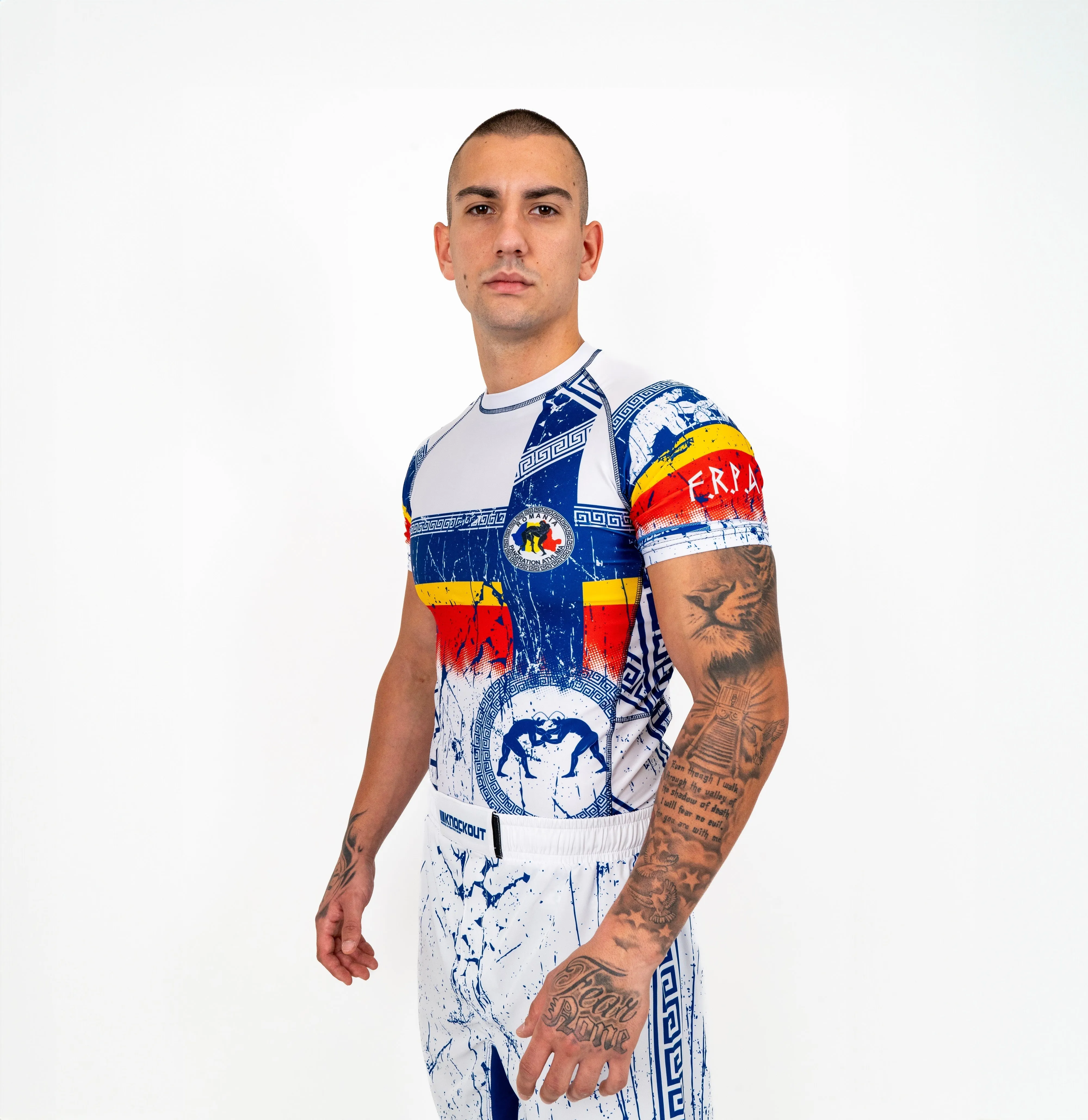 Knockout Pangration Rashguard- Short Sleeve