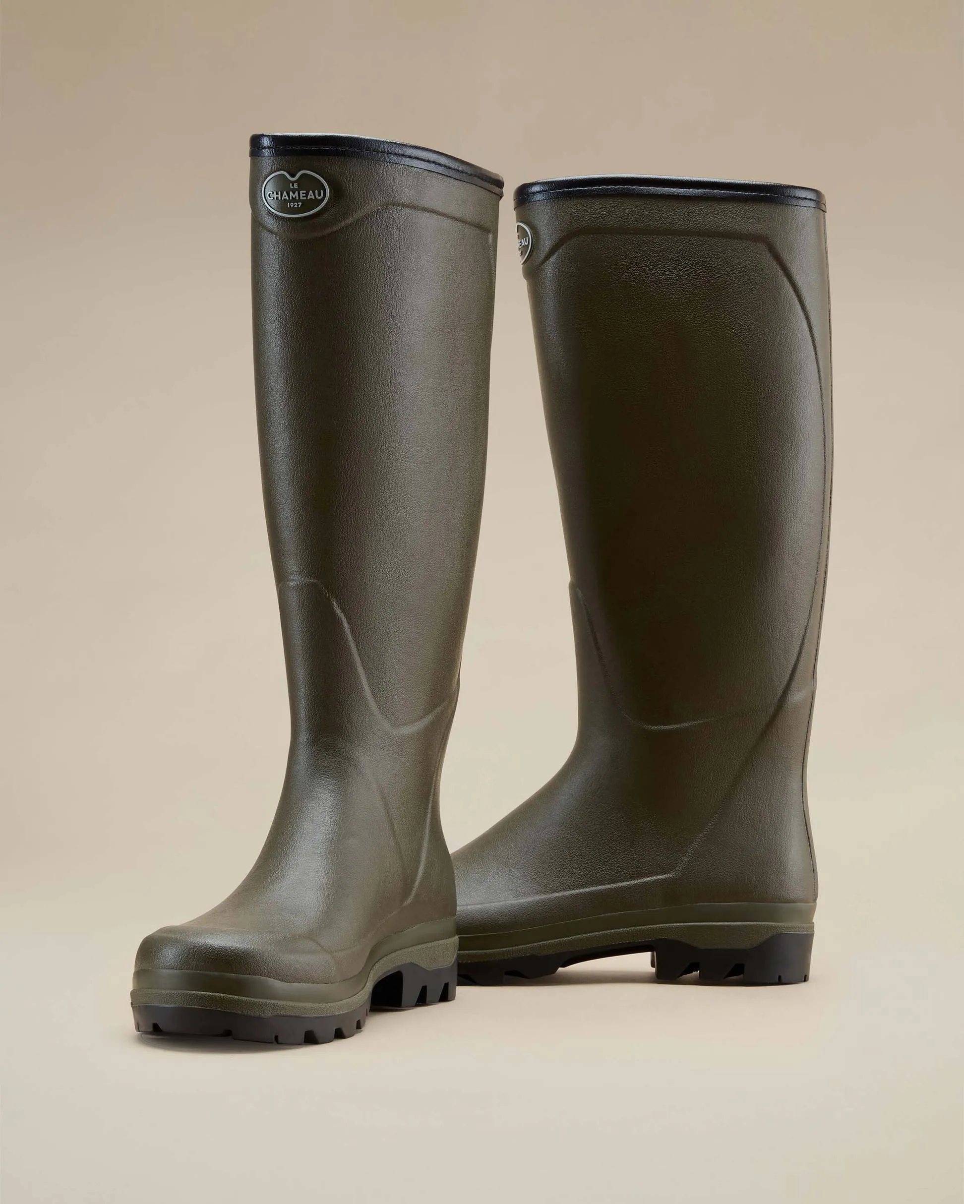 Le Chameau Country Cross Jersey Wellington Boots