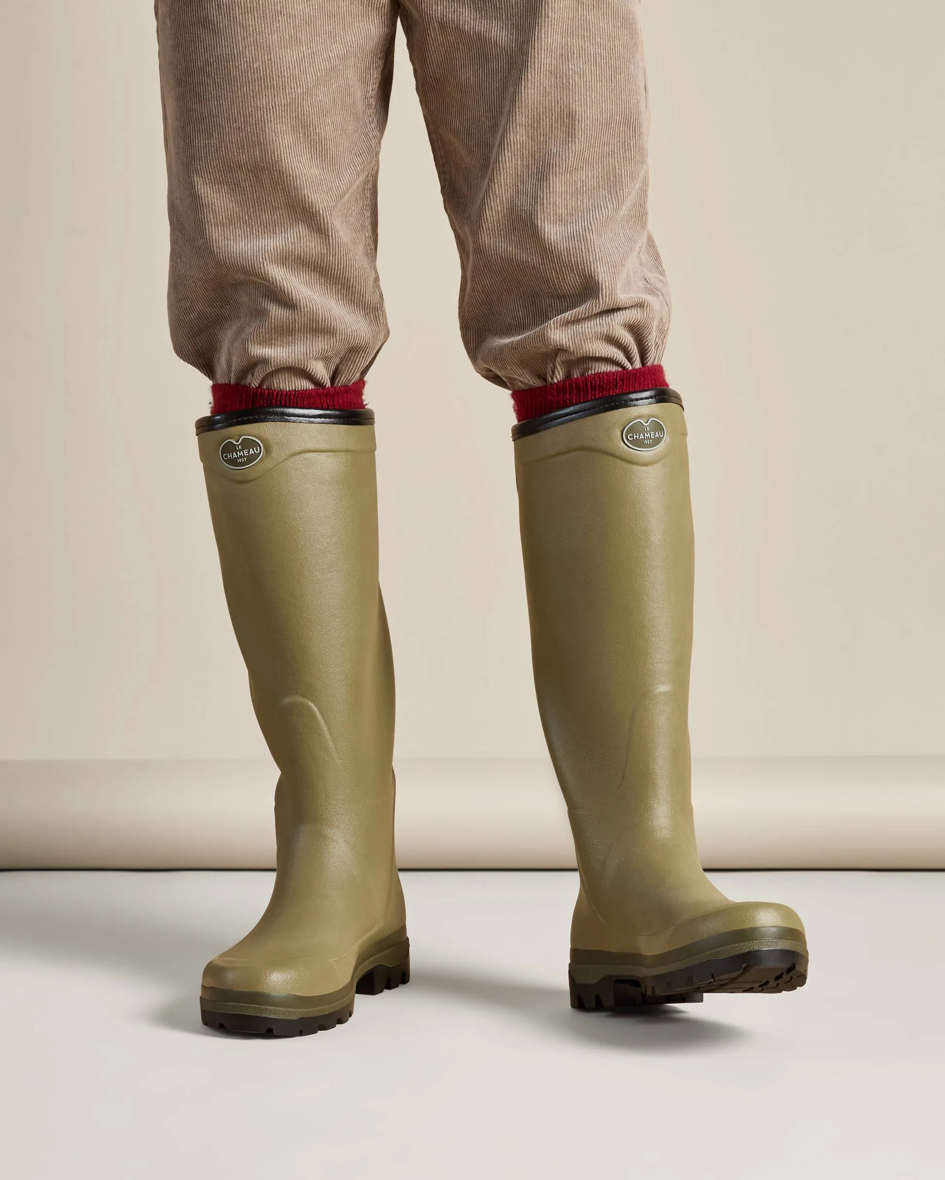 Le Chameau Country Cross Jersey Wellington Boots