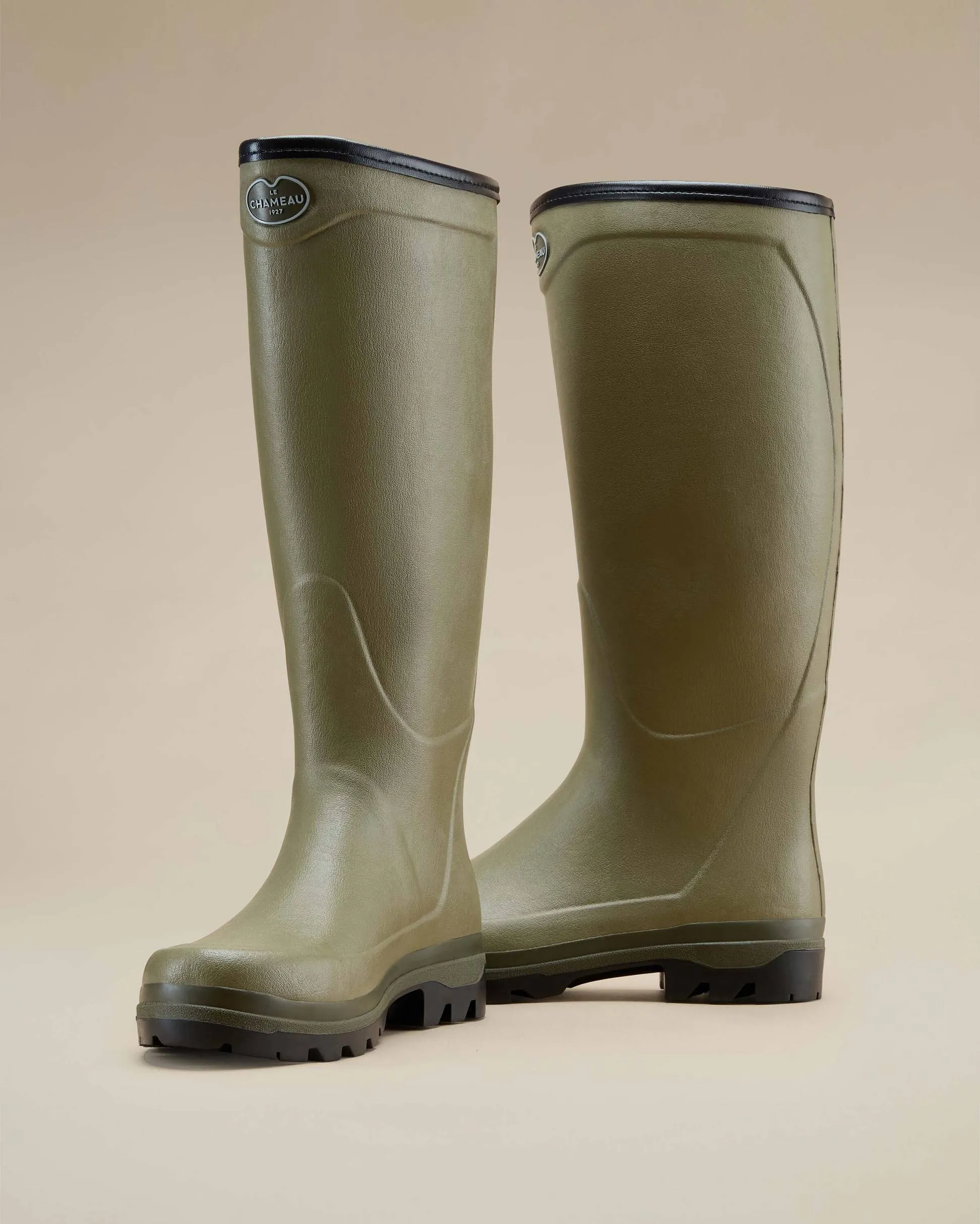 Le Chameau Country Cross Jersey Wellington Boots