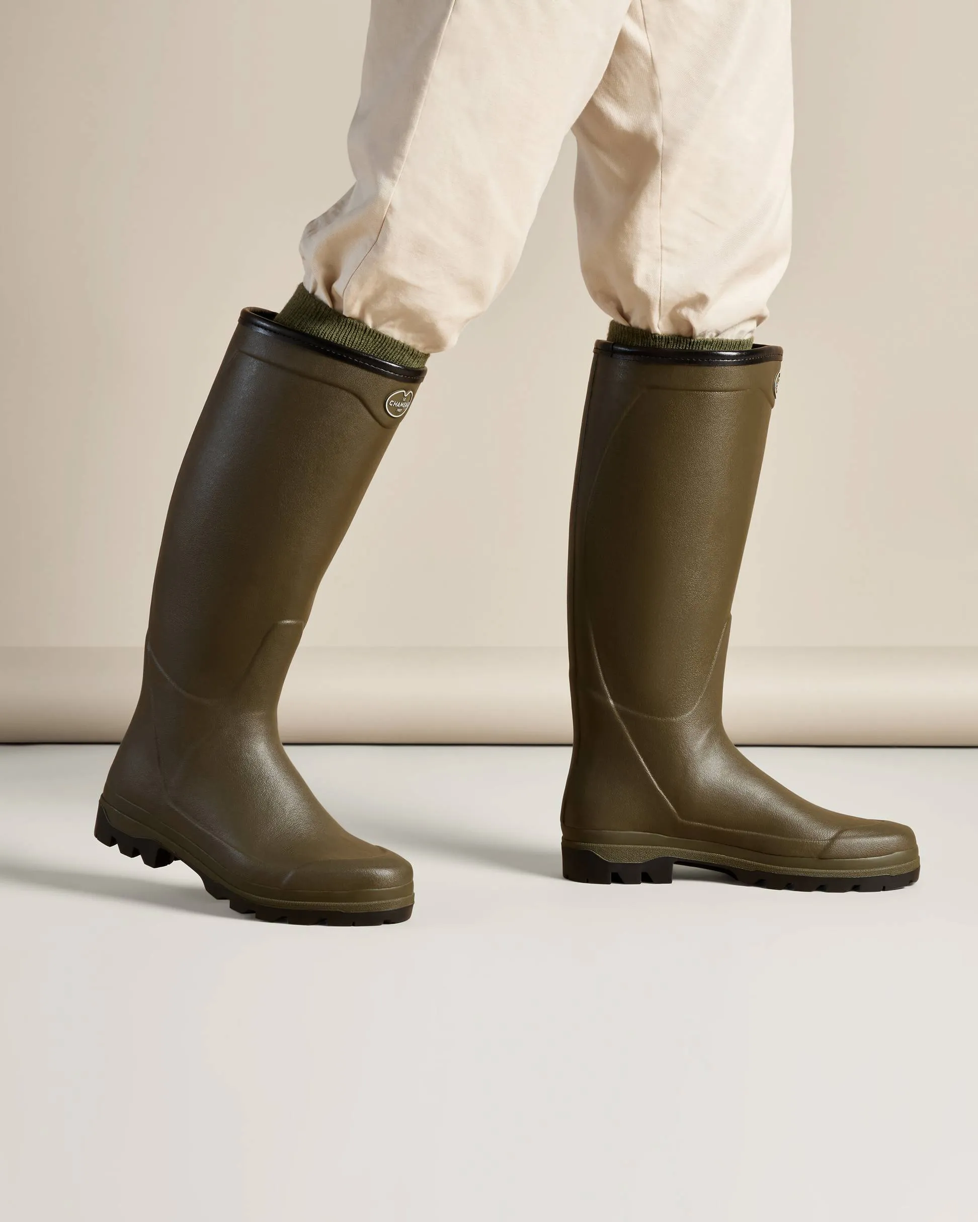 Le Chameau Country Cross Jersey Wellington Boots