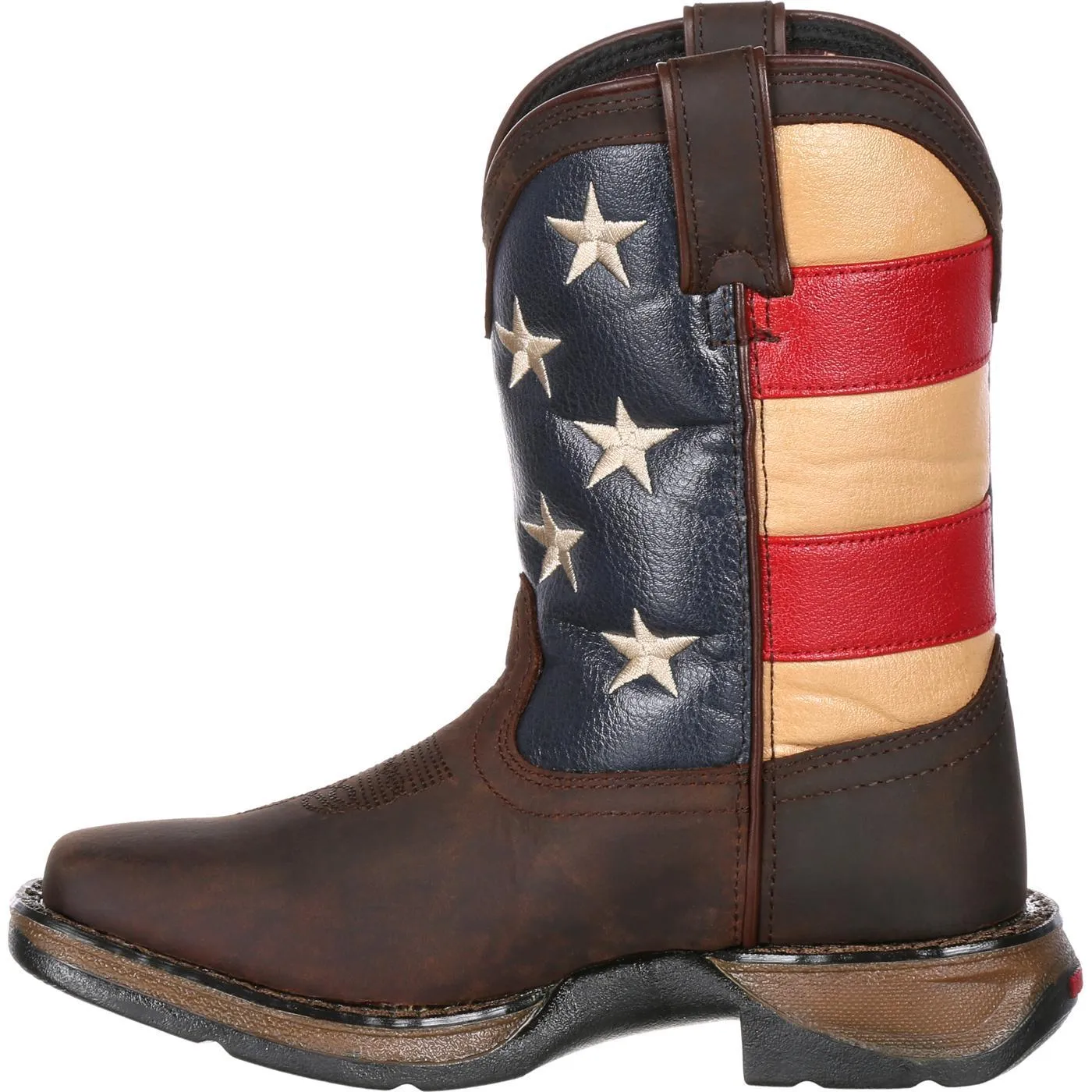 Lil' Rebel™ by Durango® Big Kids' Flag Western Boot