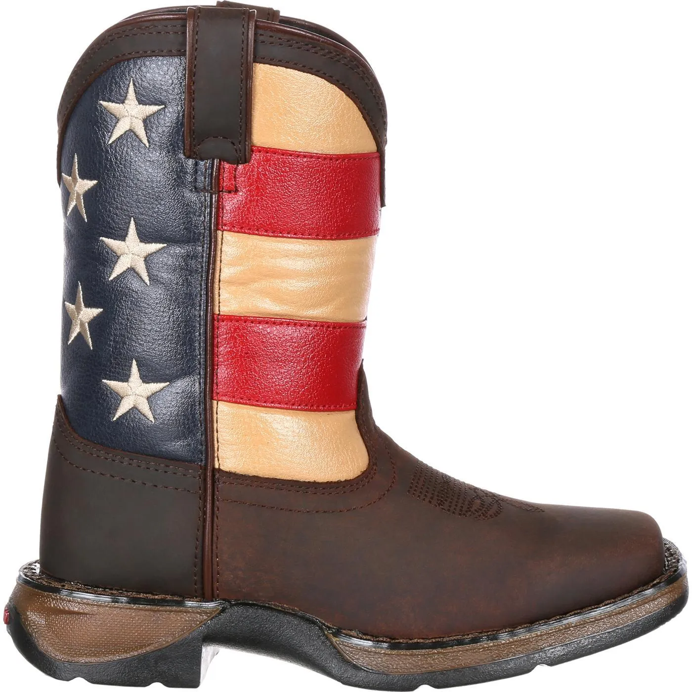 Lil' Rebel™ by Durango® Big Kids' Flag Western Boot