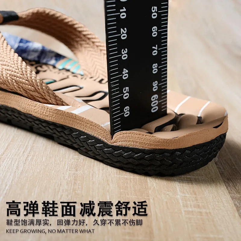 Men Beach Shoes Fashion Outerwear Beach Slippers Men