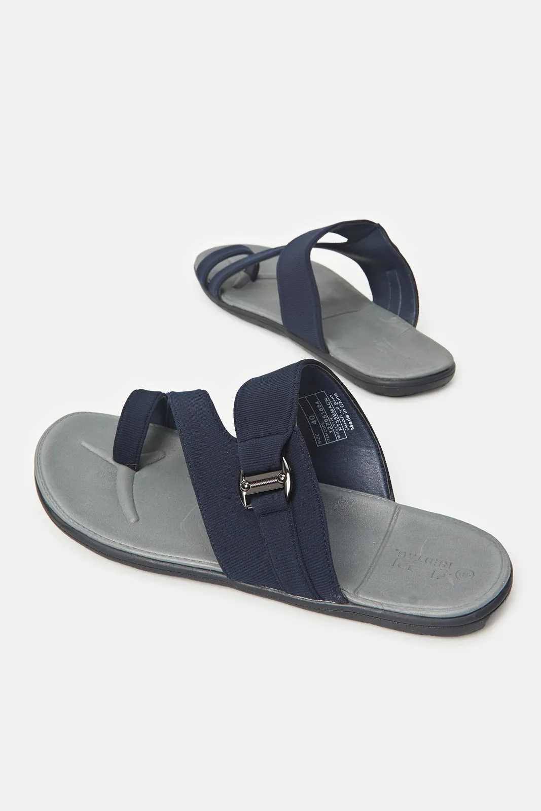 Men Navy Sandals