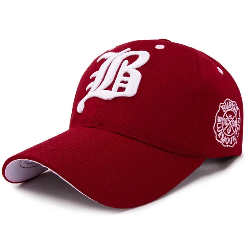 Men Women's Baseball Cap Embroidery Snapback Hip-Hop Cap