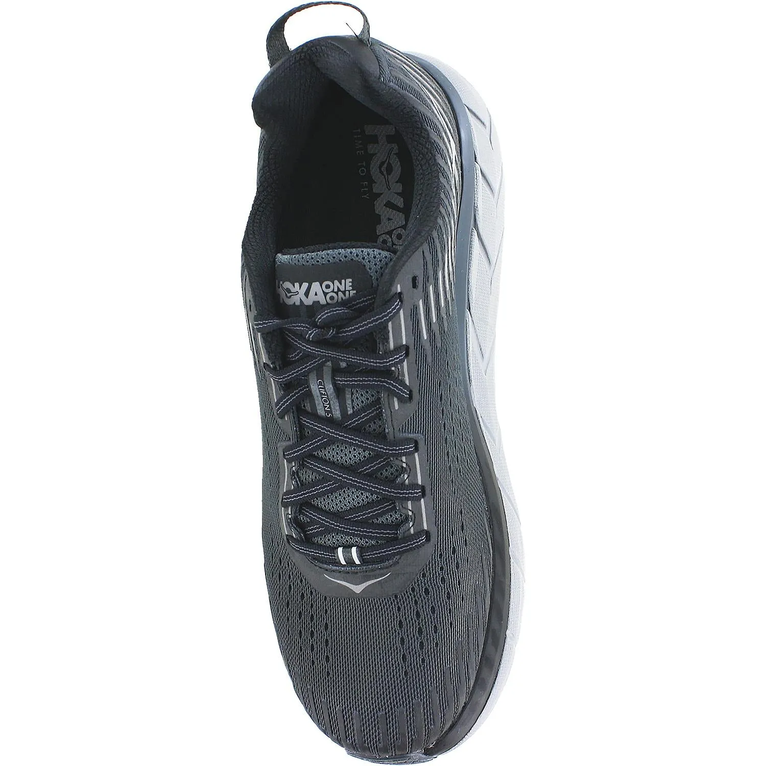 Men's Hoka One One Clifton 5 Anthracite/Dark Shadow Mesh