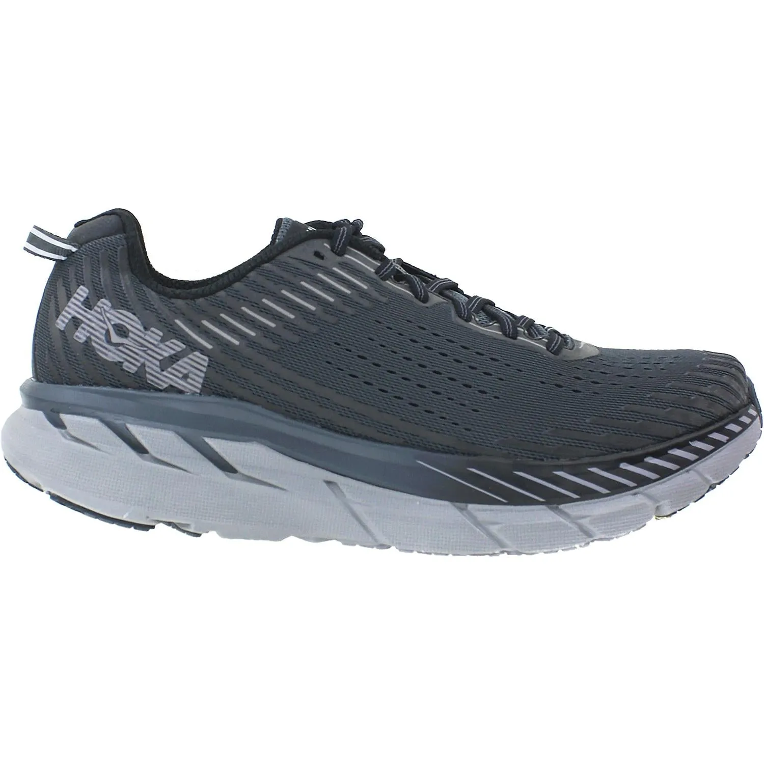 Men's Hoka One One Clifton 5 Anthracite/Dark Shadow Mesh