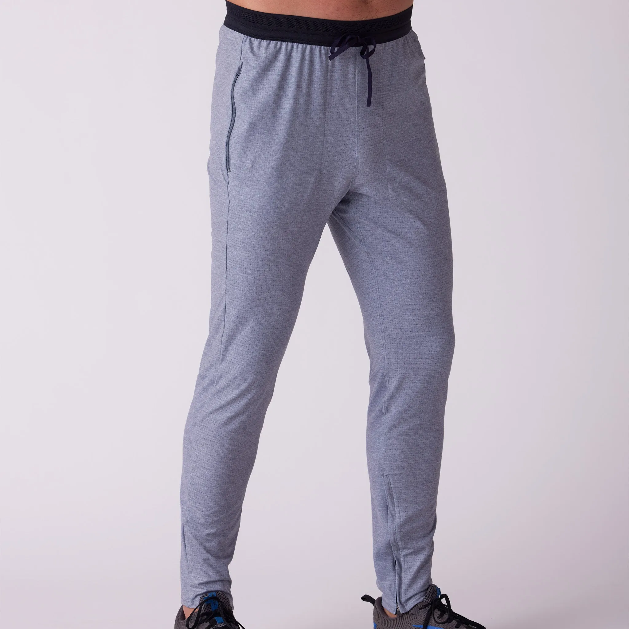 Men's Jet Run Pant   - Heather Grey