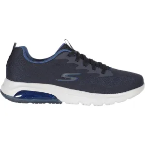 Men's Skechers GOwalk Air Nitro Navy Knit Fabric