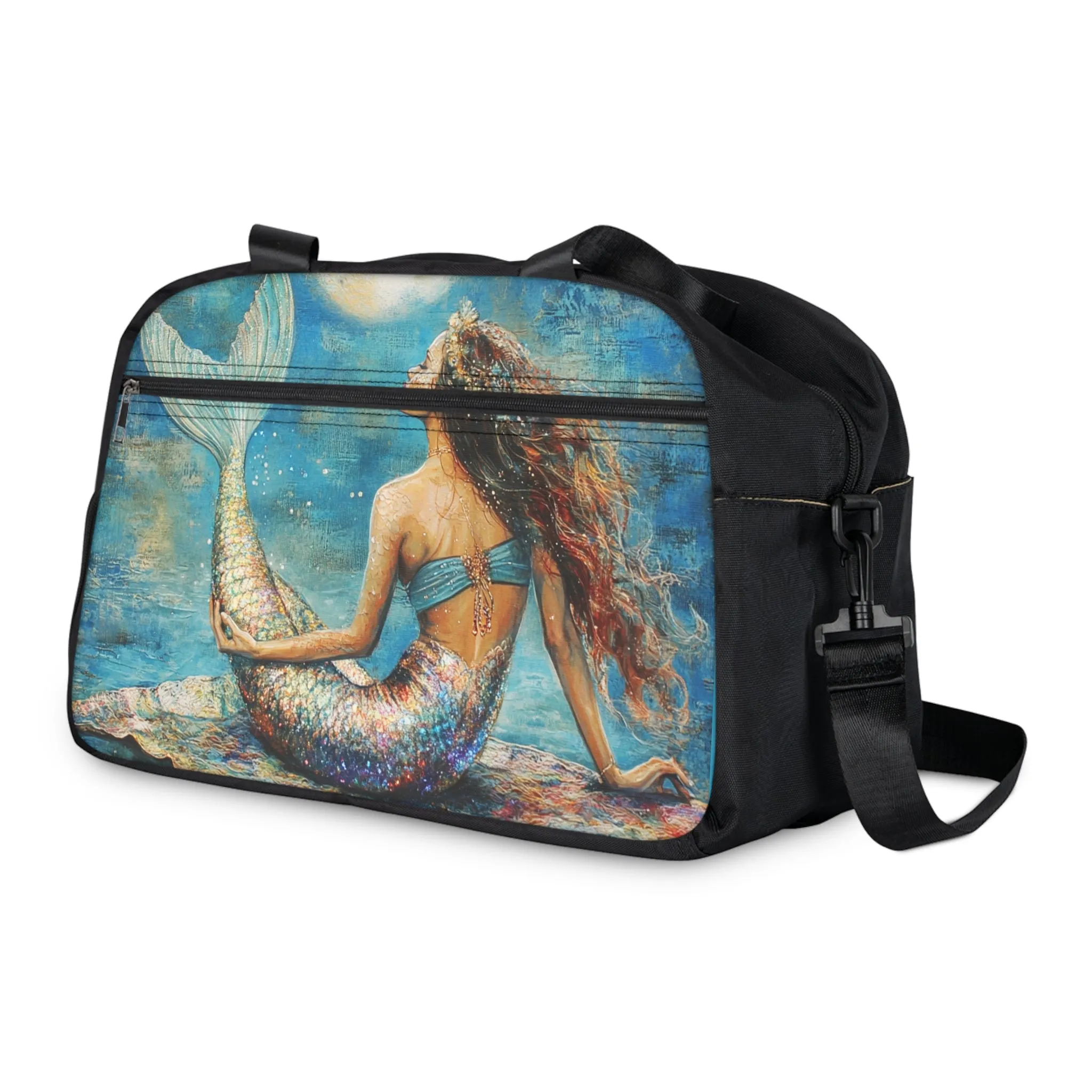 Mermaid By Moonlight Fitness Handbag