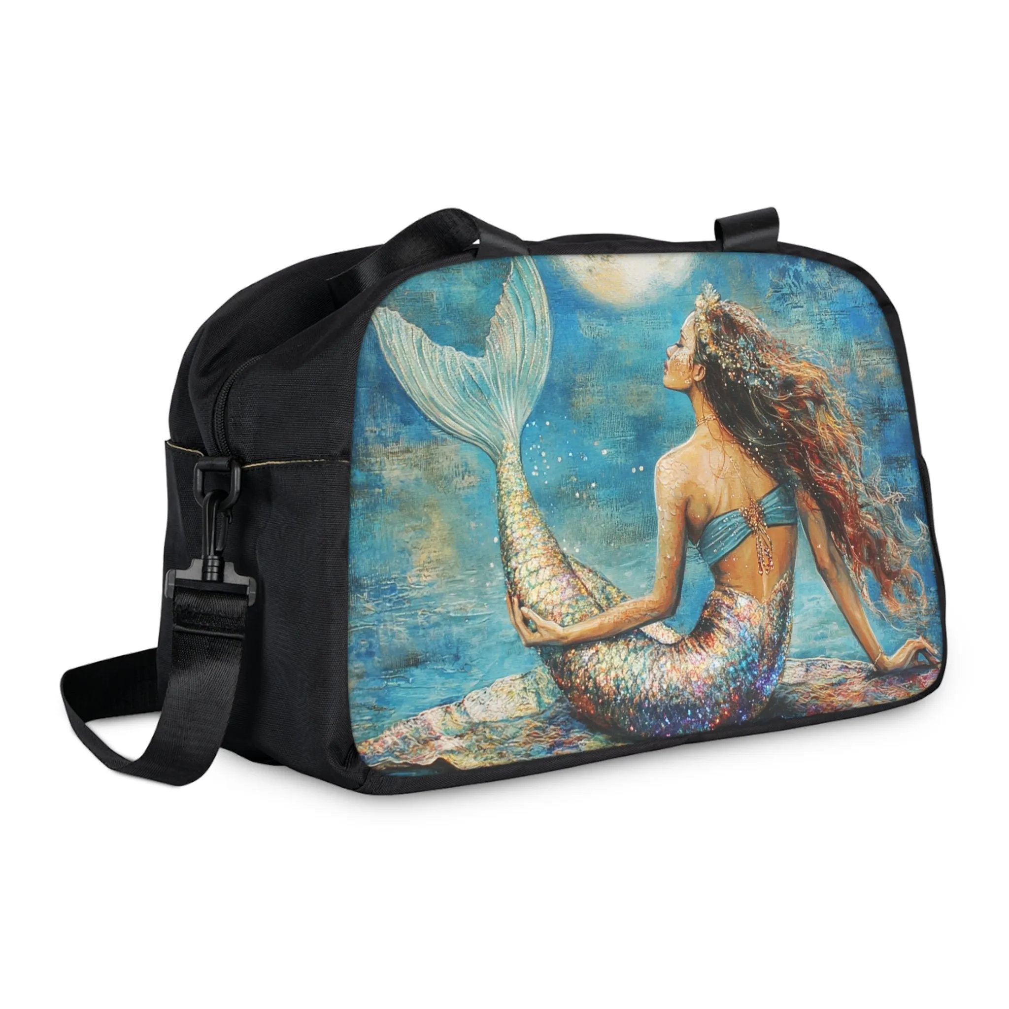 Mermaid By Moonlight Fitness Handbag