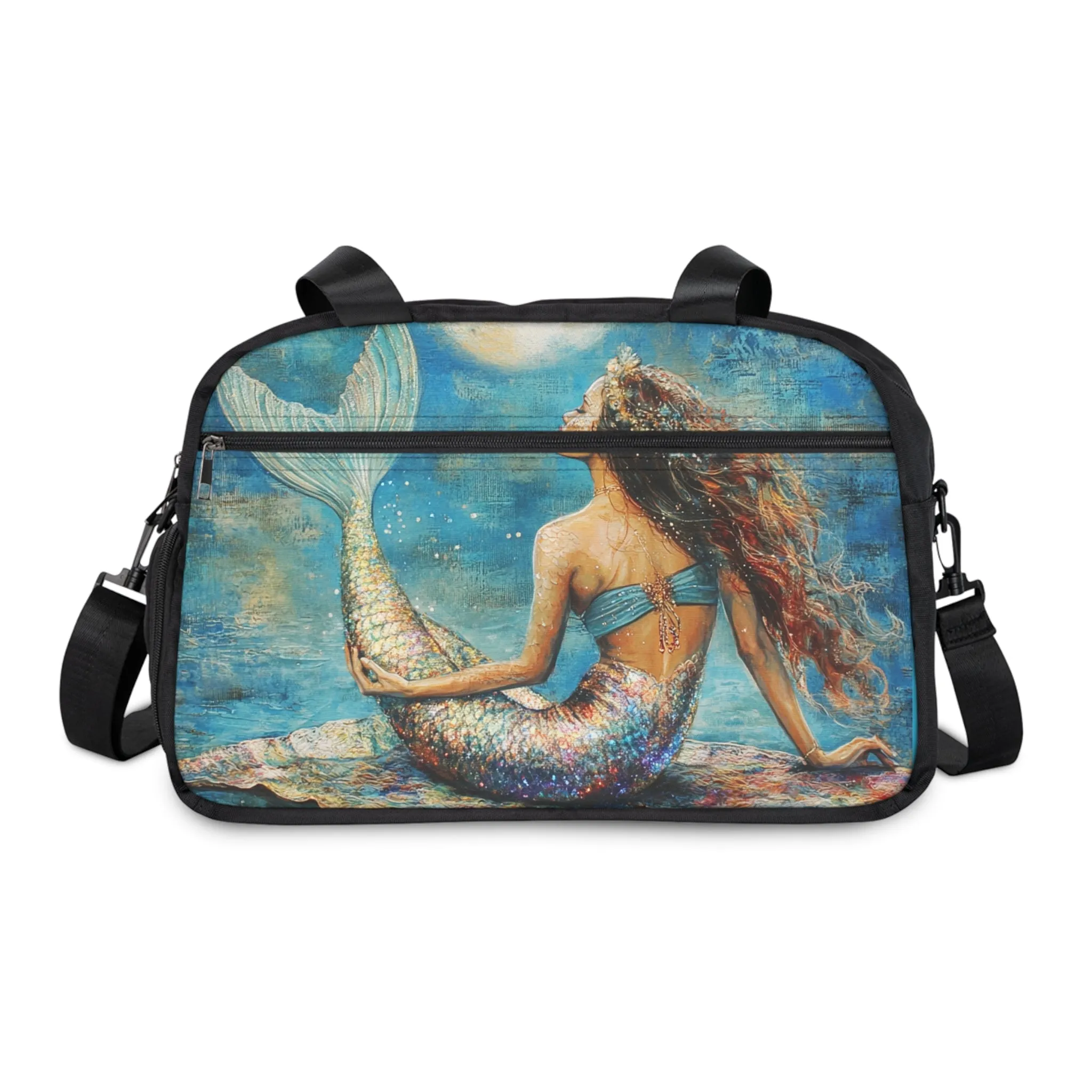 Mermaid By Moonlight Fitness Handbag