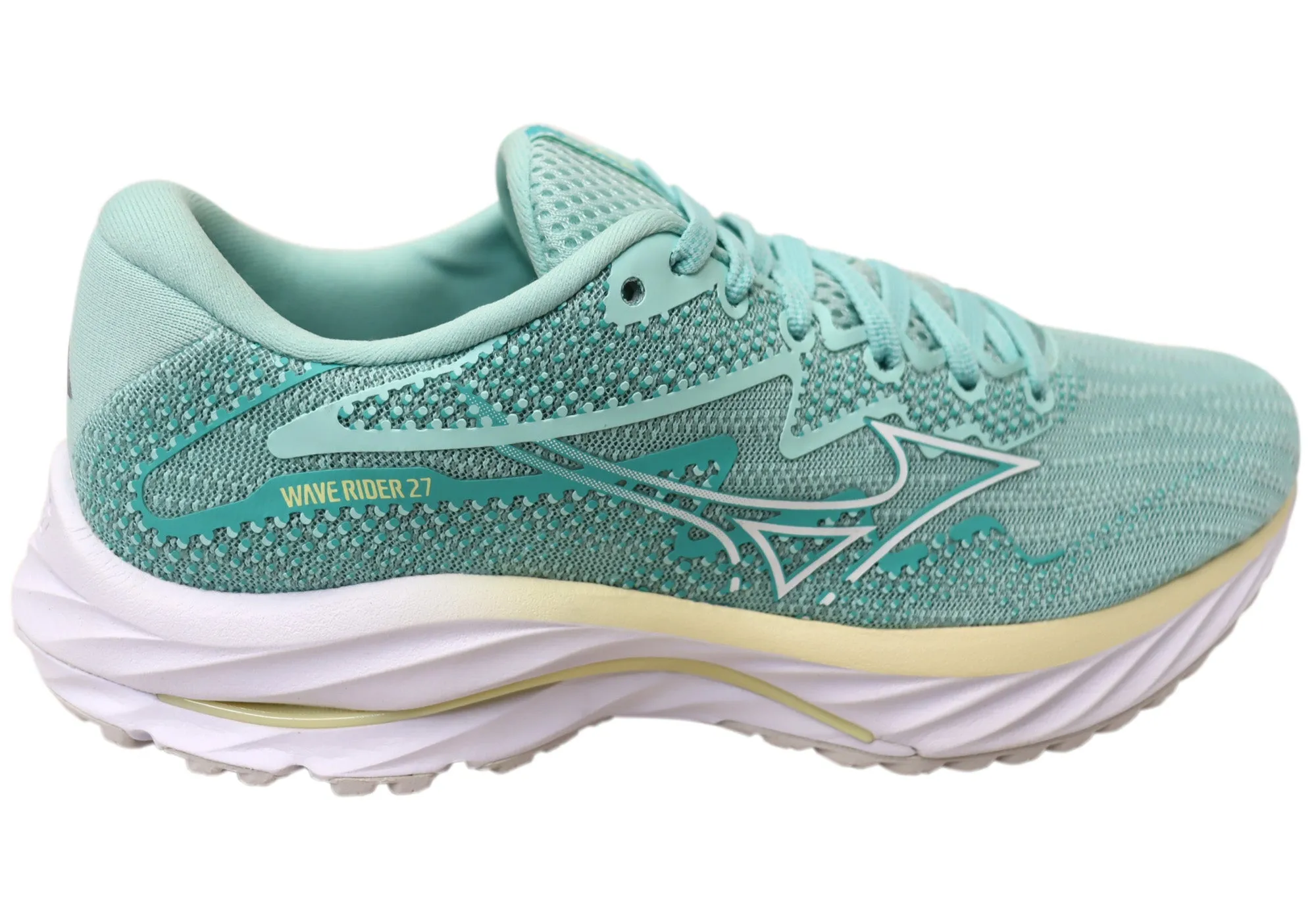 Mizuno Womens Wave Rider 27 Comfortable Running Shoes