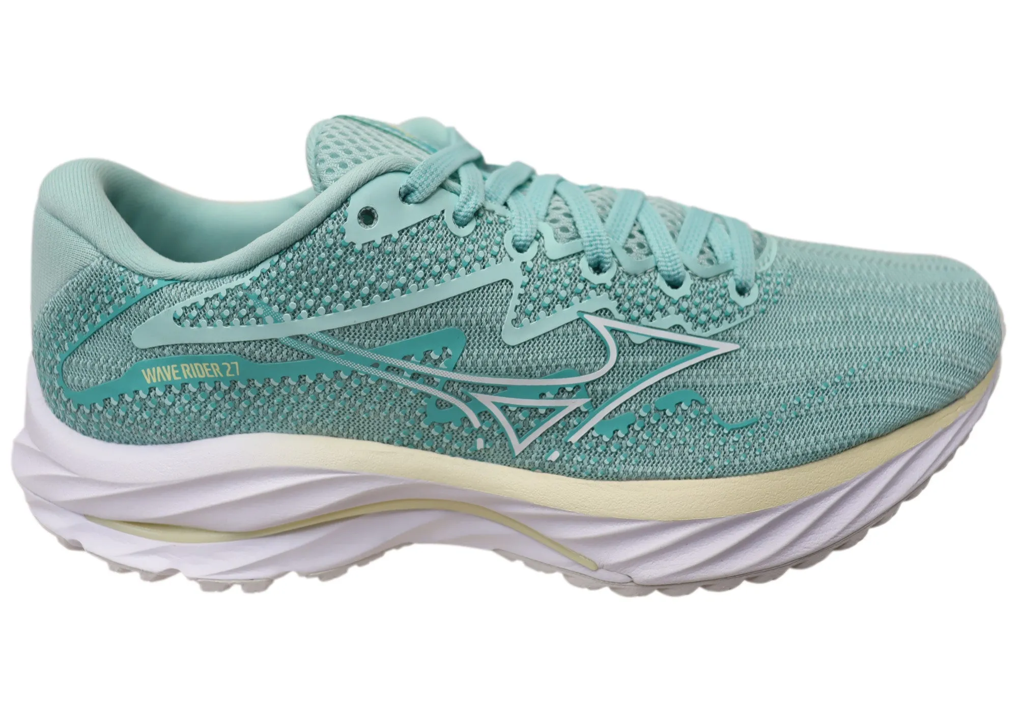 Mizuno Womens Wave Rider 27 Comfortable Running Shoes