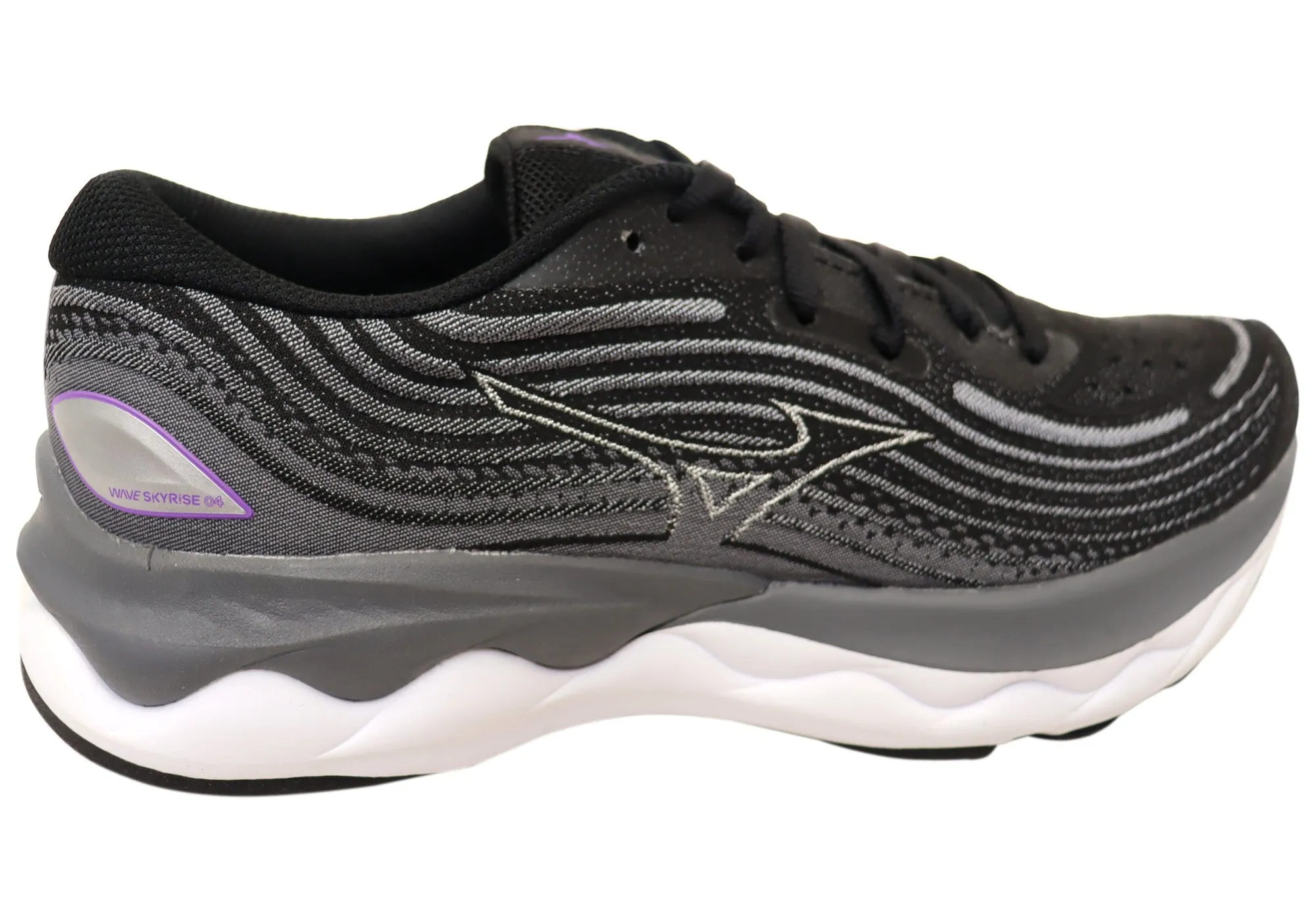 Mizuno Womens Wave Skyrise 4 Comfortable Running Shoes