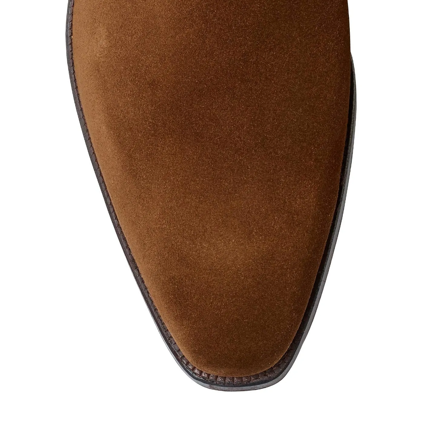 Monkton Tobacco Calf Suede