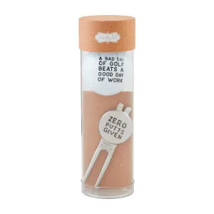 Mud Pie Golf Ball and Marker Gift Set