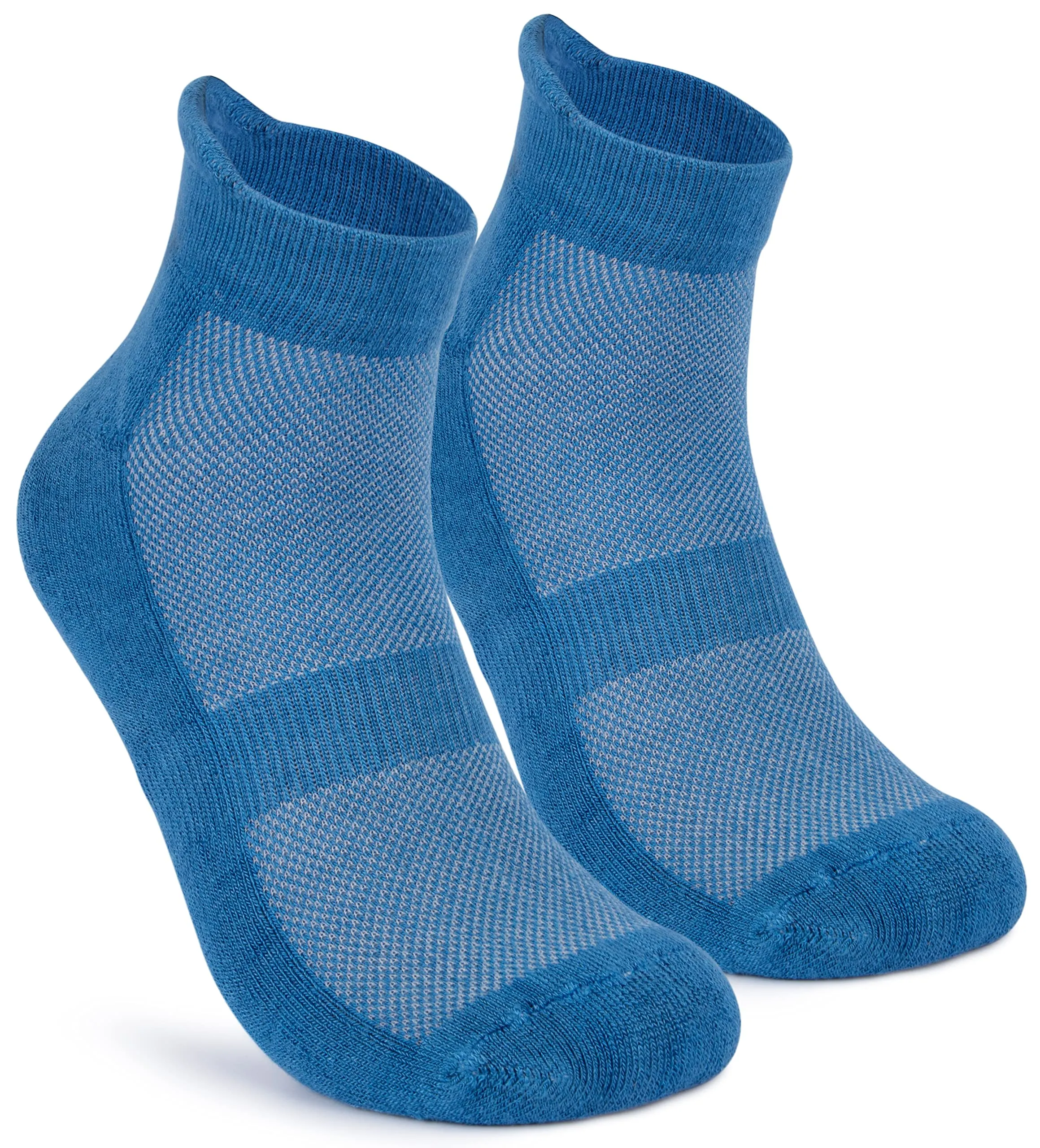 Mush Men's Ankle Length Rayon Socks (Pack Of 3) (AnkSocks123_Sky Blue, Light Grey, Navy Blue)